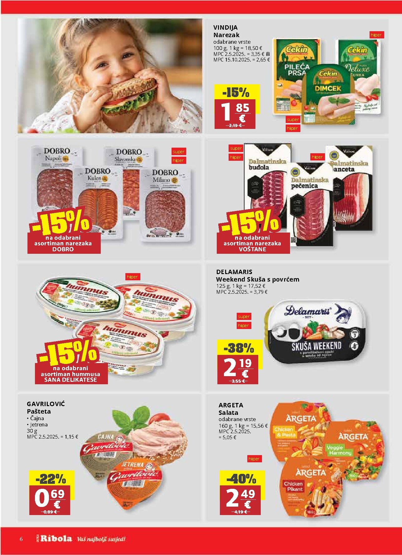 ribola - Novi Ribola katalog od srijede, 24.06.2026 do utorka, 07.07.2026 - page: 6
