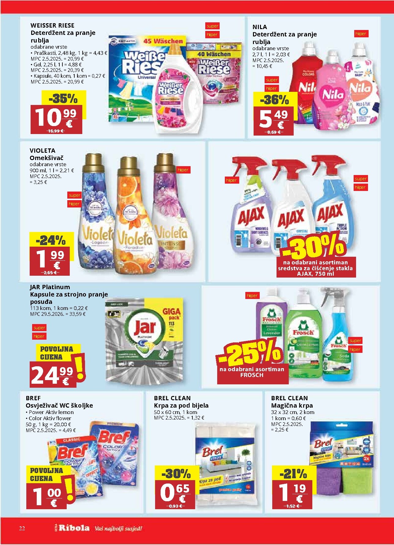 ribola - Novi Ribola katalog od srijede, 24.06.2026 do utorka, 07.07.2026 - page: 22