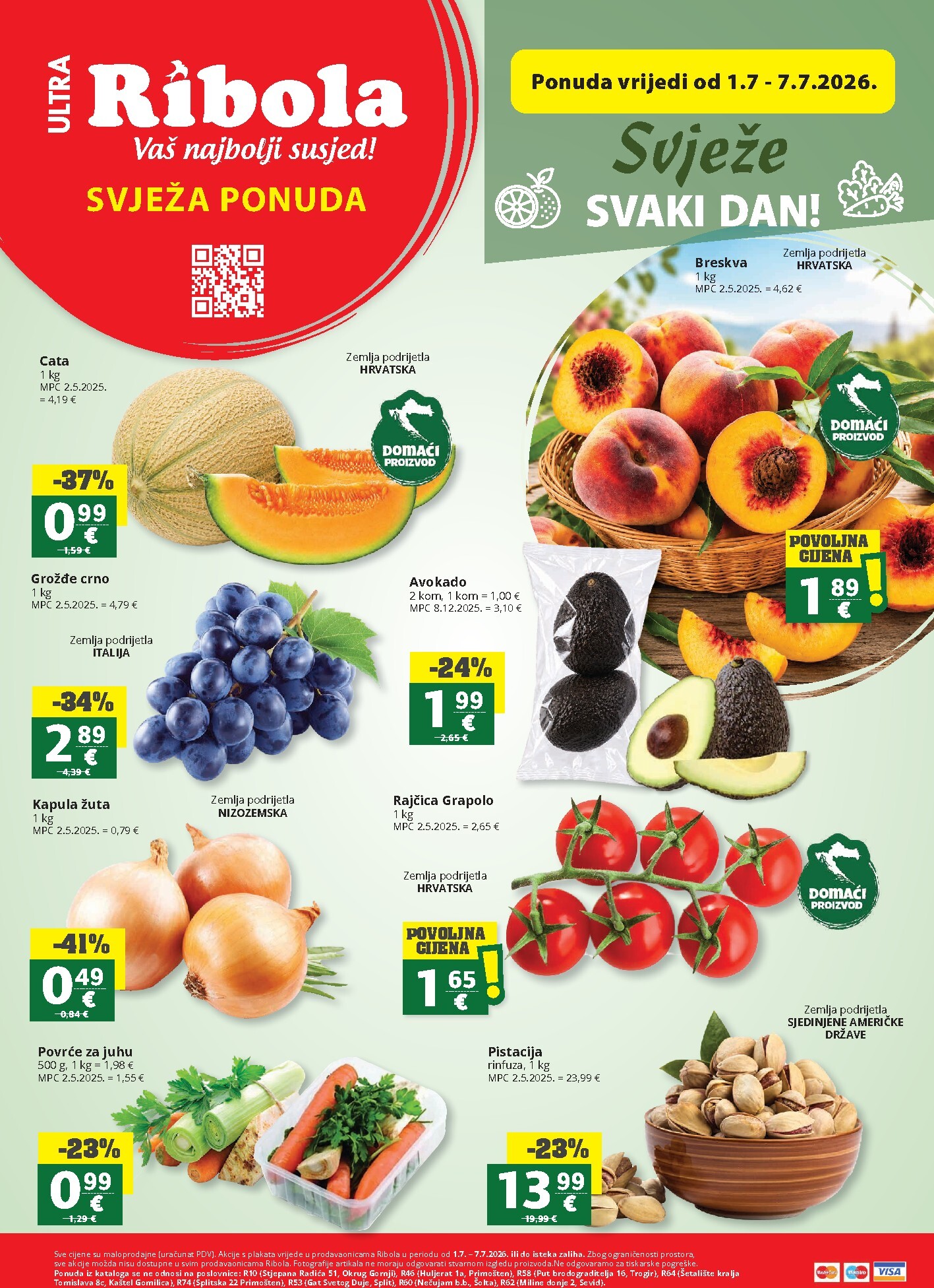 ribola - Aktualni katalog Ribola - Super ponuda od srijede, 01.07.2026 do utorka, 07.07.2026