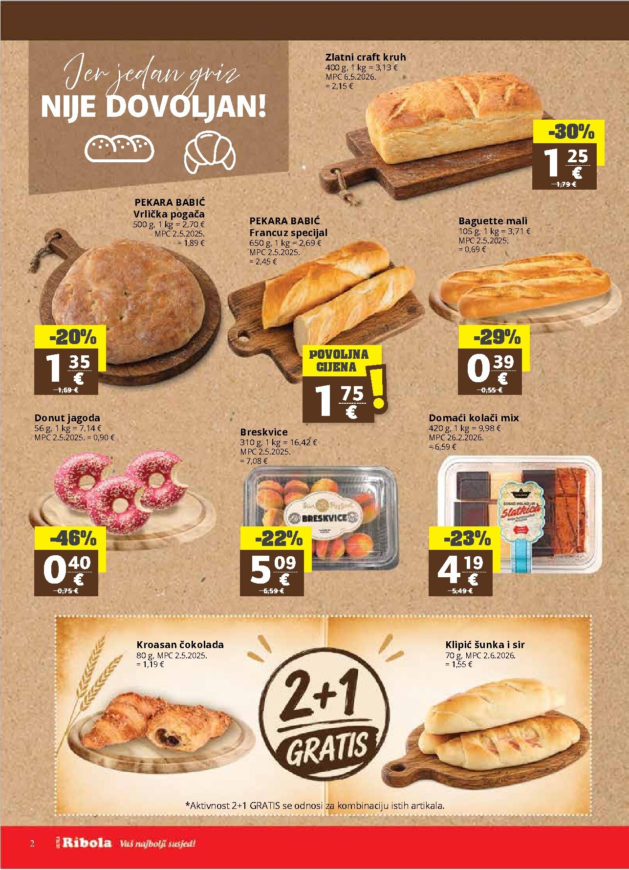 ribola - Novi Ribola katalog od srijede, 08.07.2026 do utorka, 21.07.2026 - page: 2
