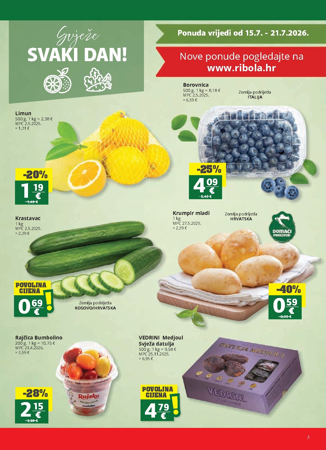 ribola - Aktualni katalog Ribola - Posebna ponuda od srijede, 08.07.2026 do utorka, 21.07.2026 - page: 3
