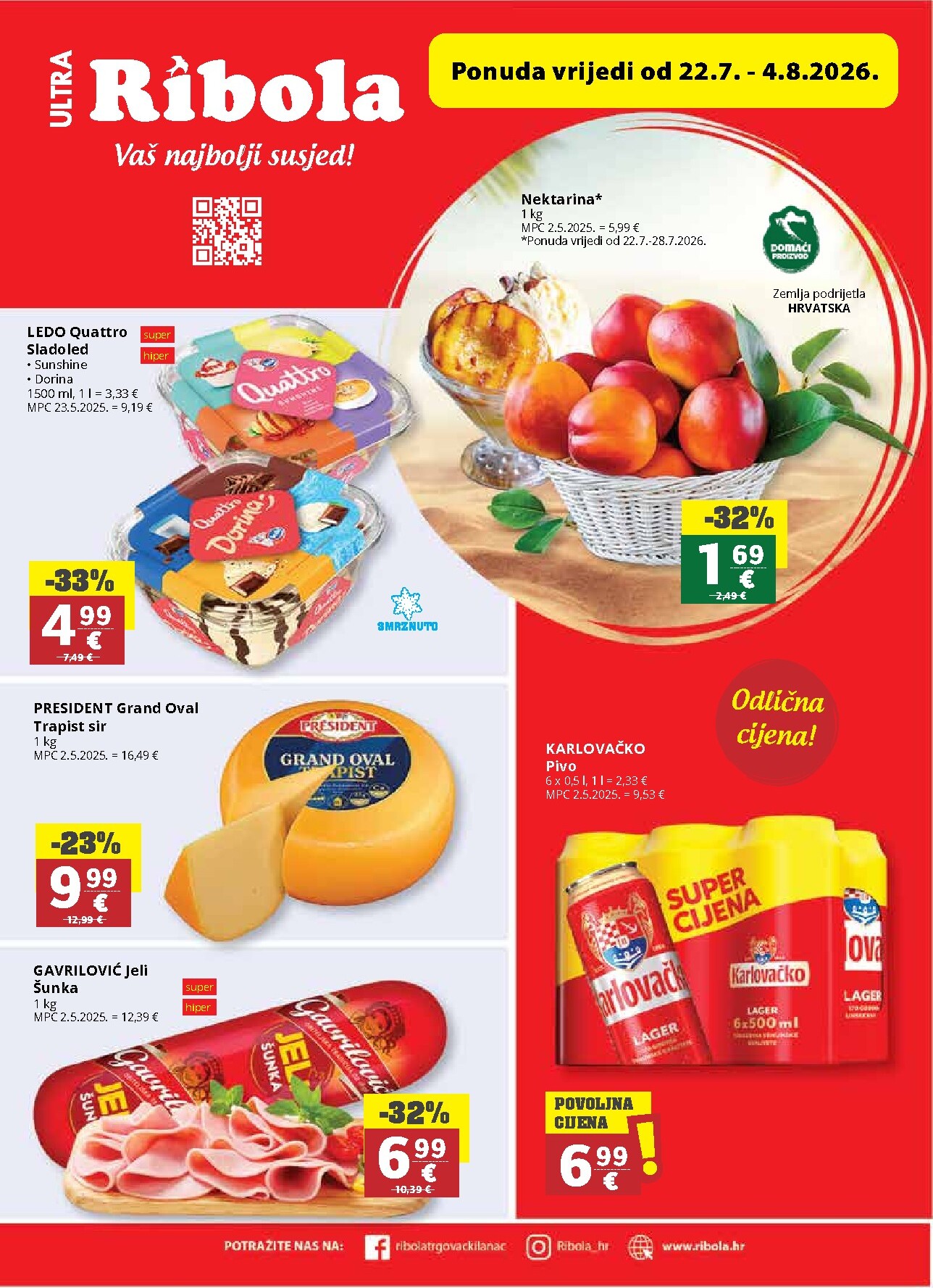 ribola - Novi Ribola katalog od srijede, 22.07.2026 do utorka, 04.08.2026