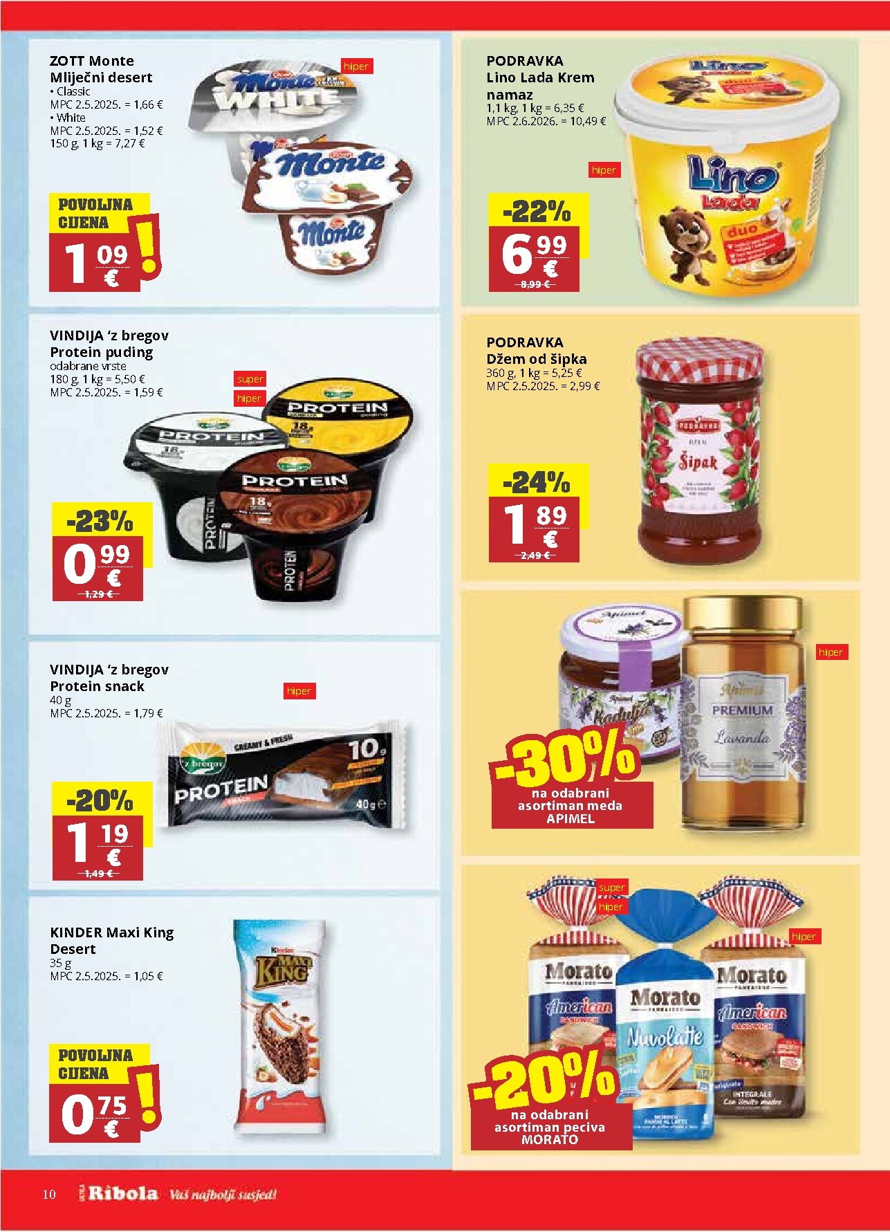 ribola - Novi Ribola katalog od srijede, 22.07.2026 do utorka, 04.08.2026 - page: 10
