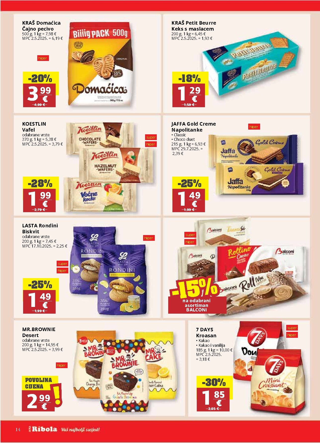 ribola - Novi Ribola katalog od srijede, 22.07.2026 do utorka, 04.08.2026 - page: 14