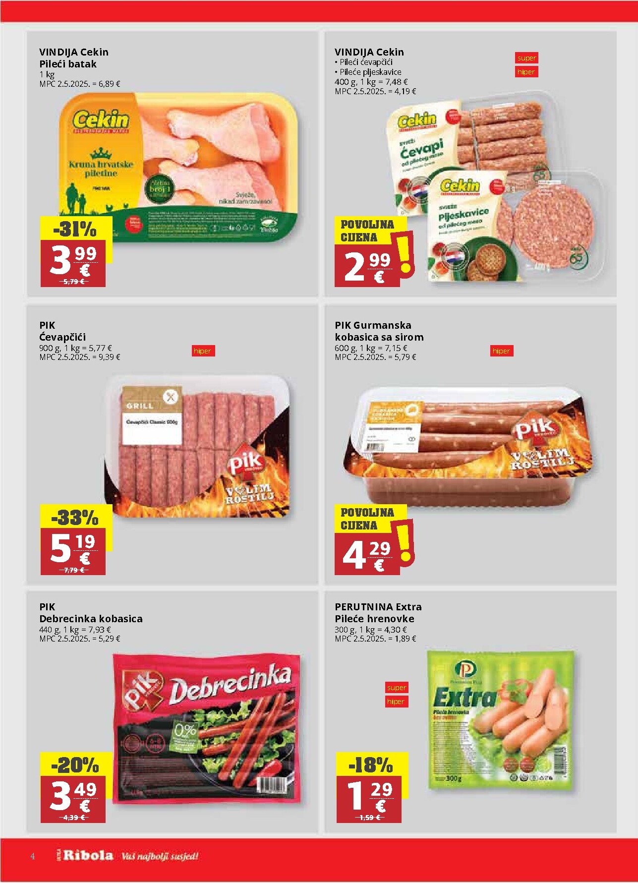 ribola - Novi Ribola katalog od srijede, 22.07.2026 do utorka, 04.08.2026 - page: 4