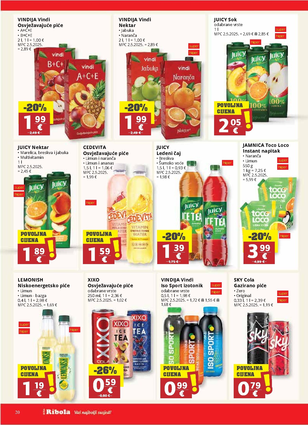 ribola - Novi Ribola katalog od srijede, 02.09.2026 do utorka, 15.09.2026 - page: 20