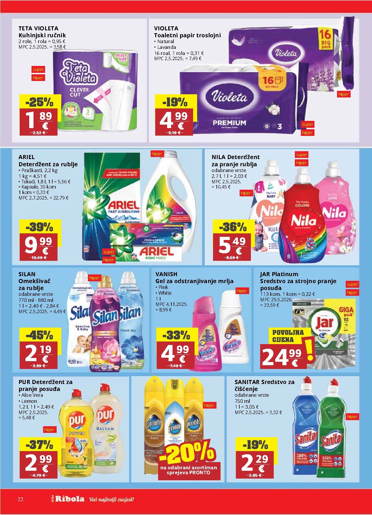 ribola - Novi Ribola katalog od srijede, 02.09.2026 do utorka, 15.09.2026 - page: 22