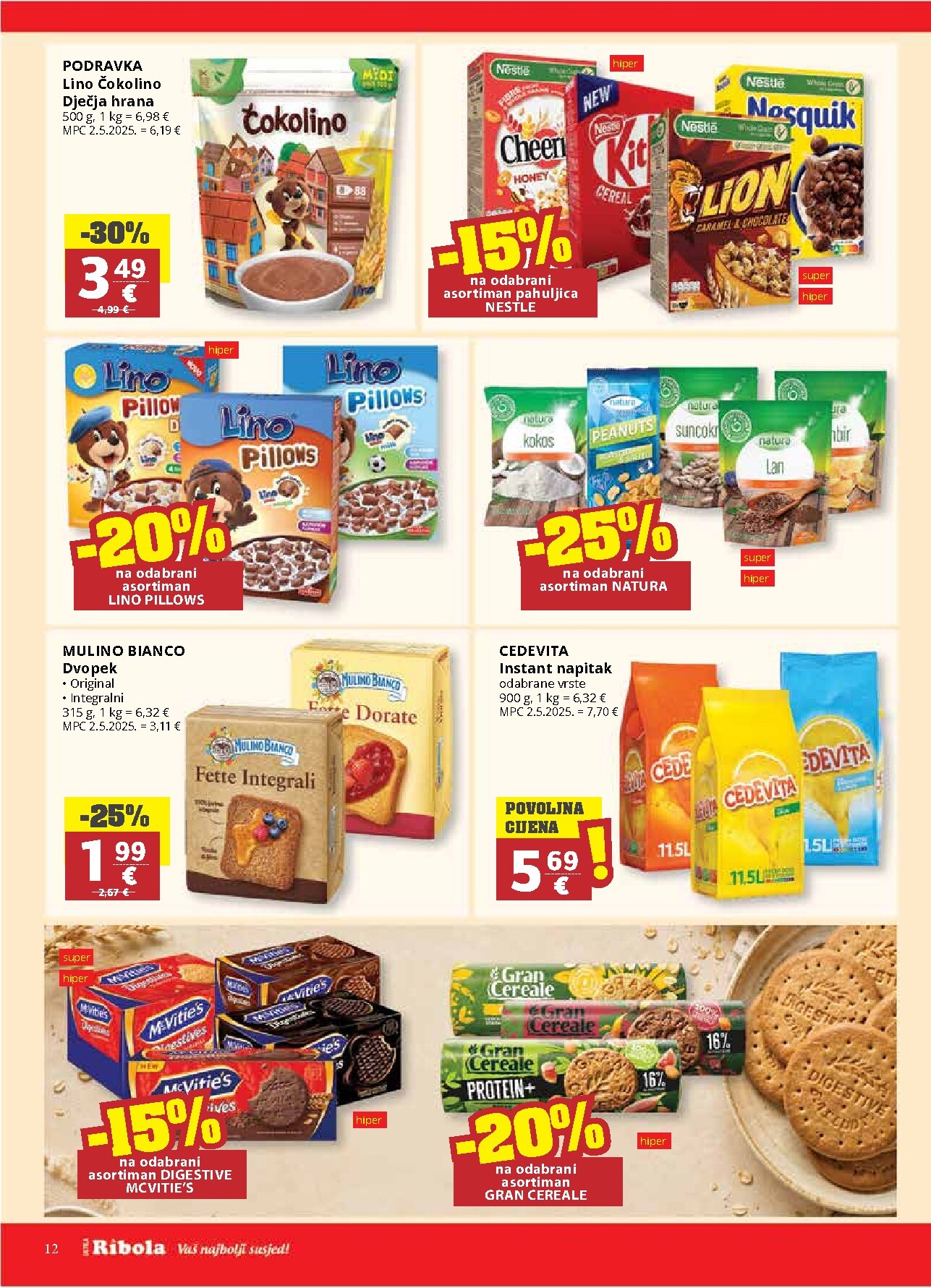 ribola - Novi Ribola katalog od srijede, 16.09.2026 do utorka, 22.09.2026 - page: 12