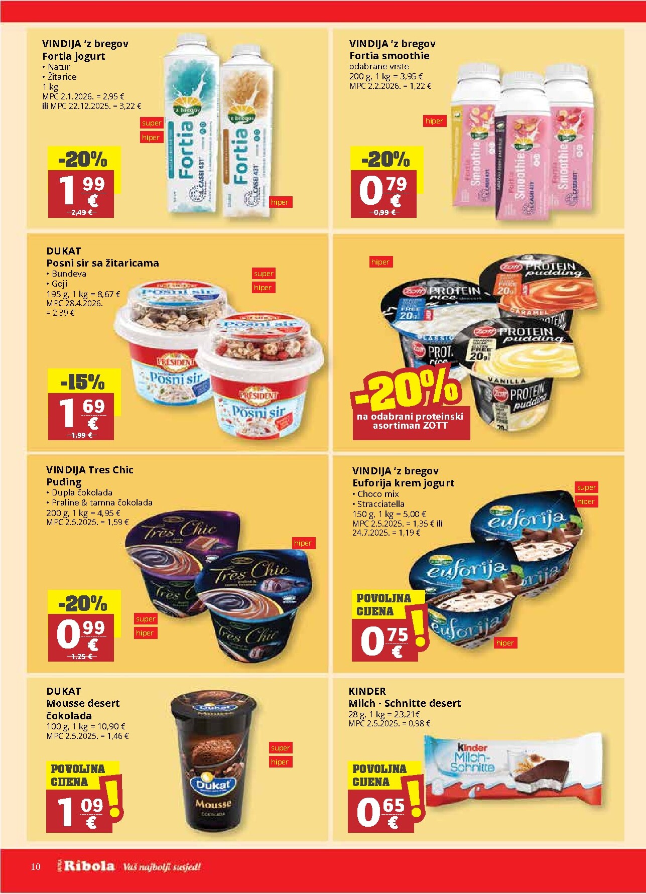 ribola - Novi Ribola katalog od srijede, 30.09.2026 do utorka, 06.10.2026 - page: 10