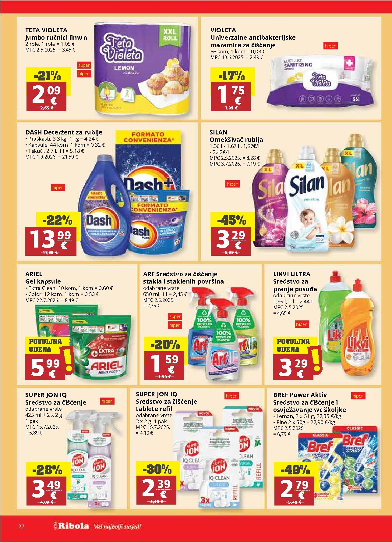 ribola - Novi Ribola katalog od srijede, 30.09.2026 do utorka, 06.10.2026 - page: 22