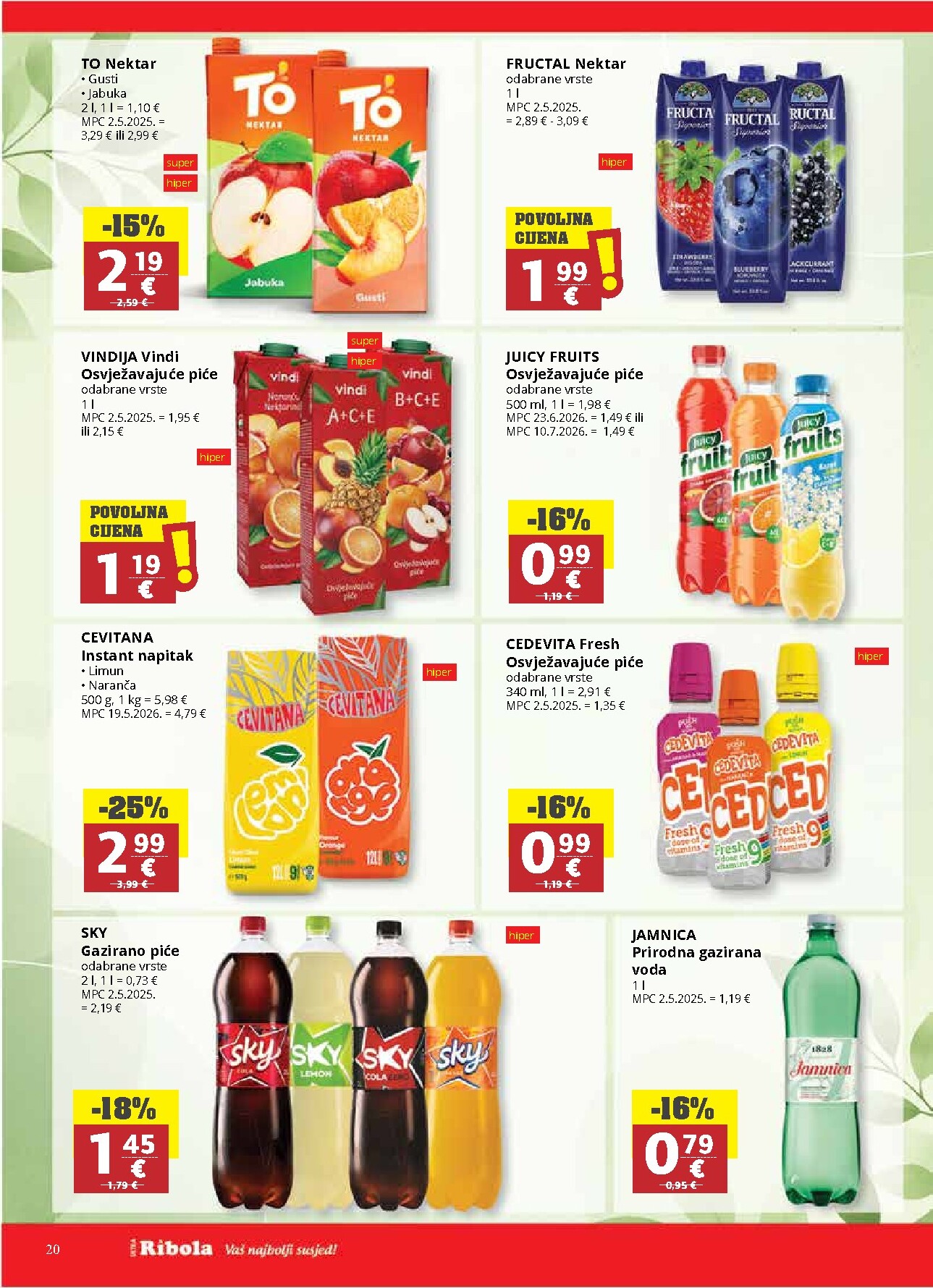 ribola - Novi Ribola katalog od srijede, 30.09.2026 do utorka, 06.10.2026 - page: 20