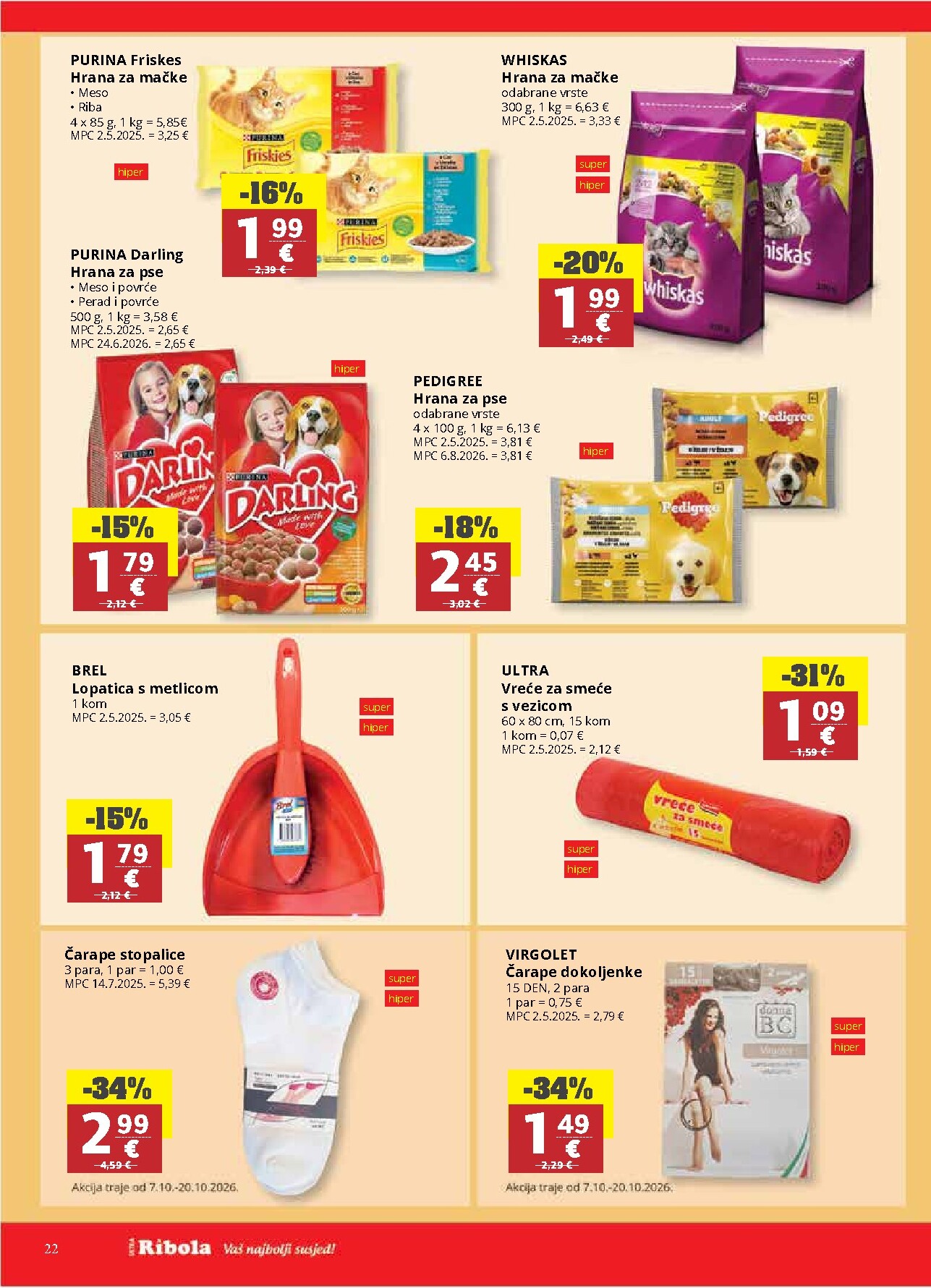 ribola - Novi Ribola katalog od srijede, 07.10.2026 do utorka, 13.10.2026 - page: 22