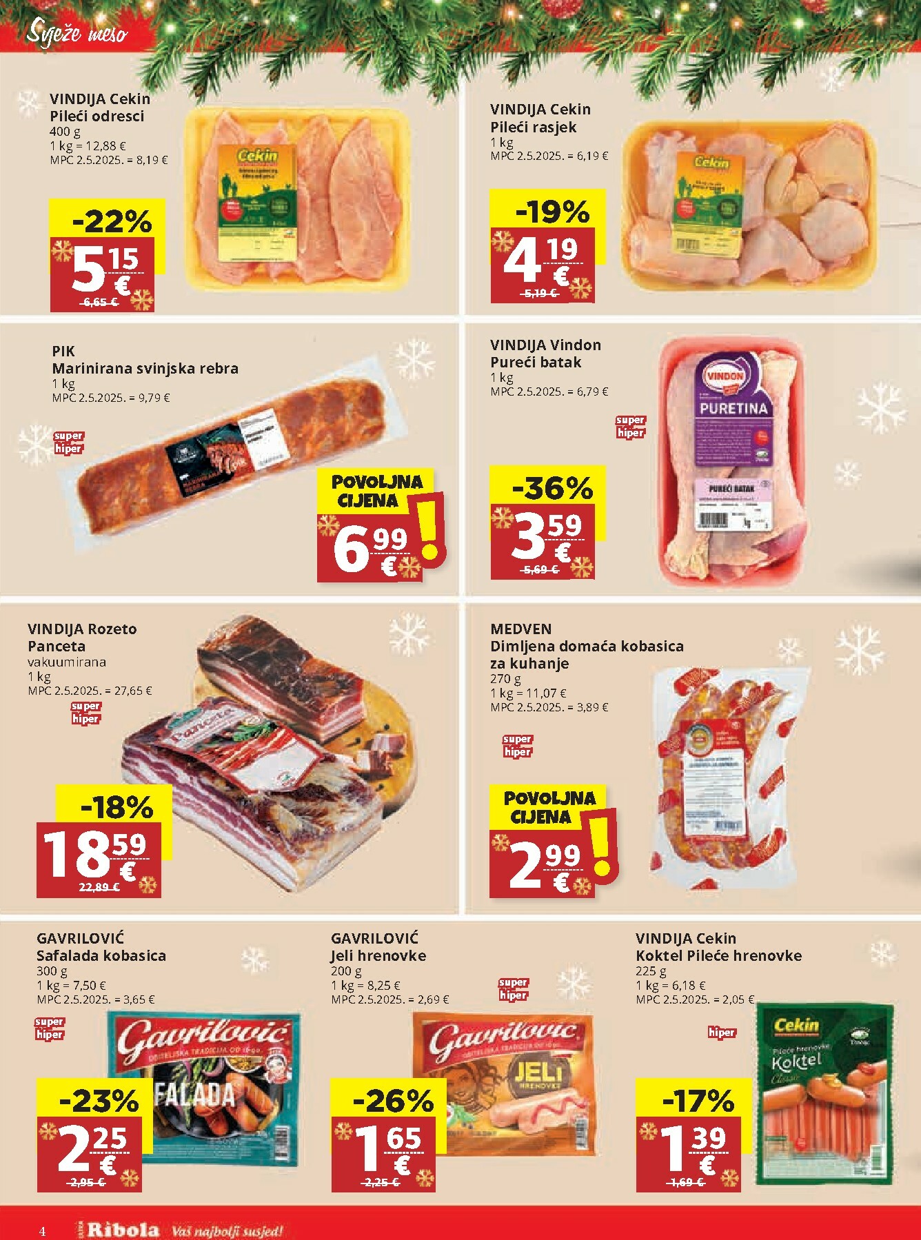 ribola - Prelistajte katalog Ribola, vrijedi od 10.12. do 16.12. - page: 4