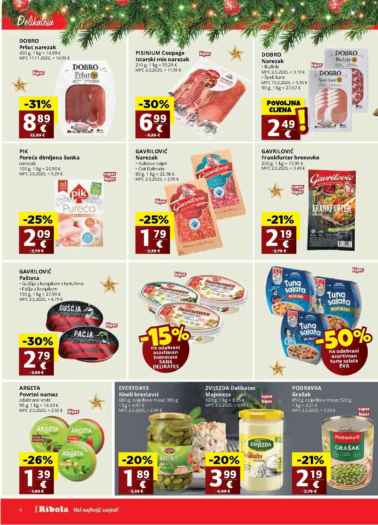 ribola - Prelistajte katalog Ribola, vrijedi od 17.12. do 31.12. - page: 6
