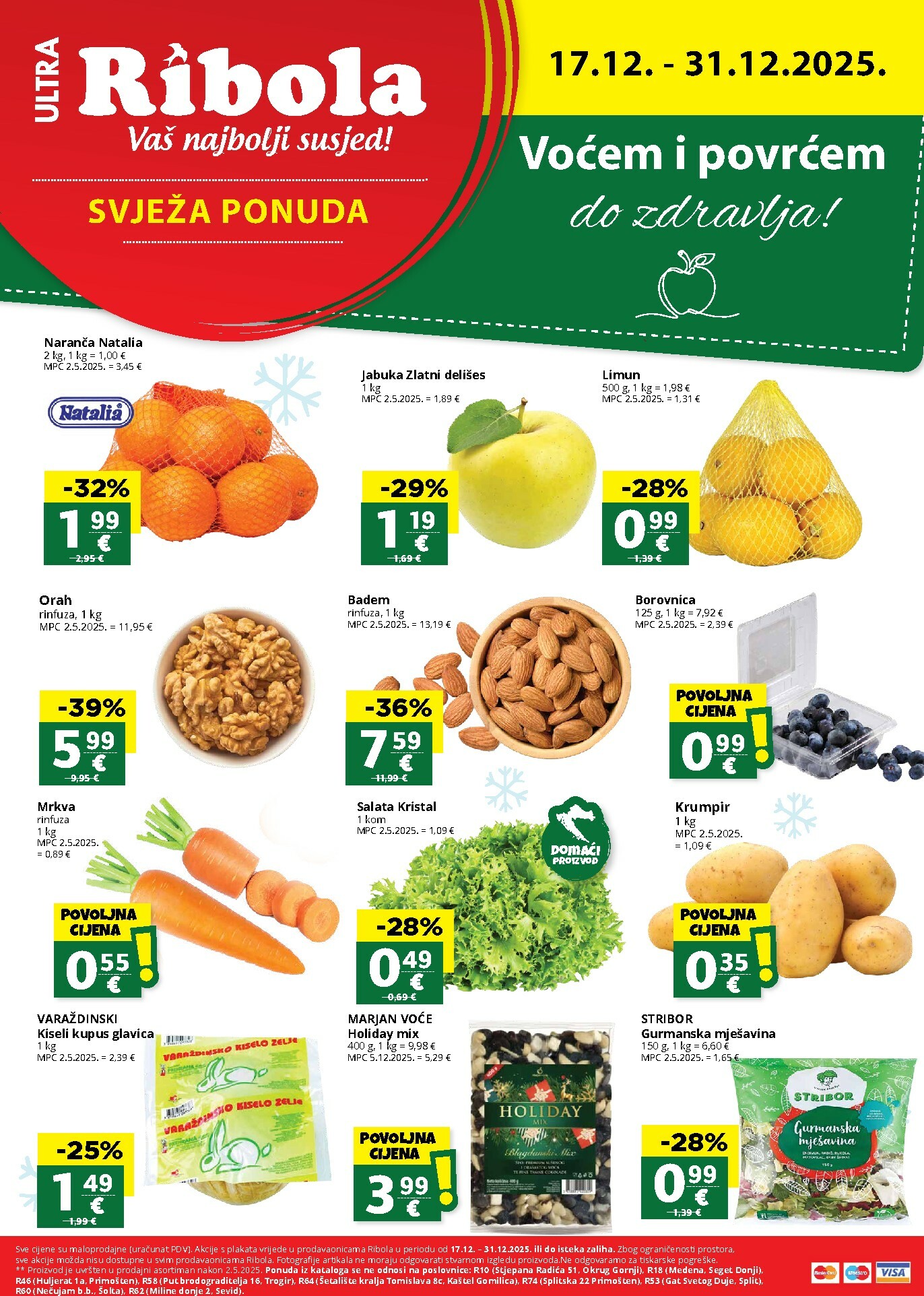 ribola - Prelistajte katalog Ribola - Super ponuda, vrijedi od 17.12. do 31.12.