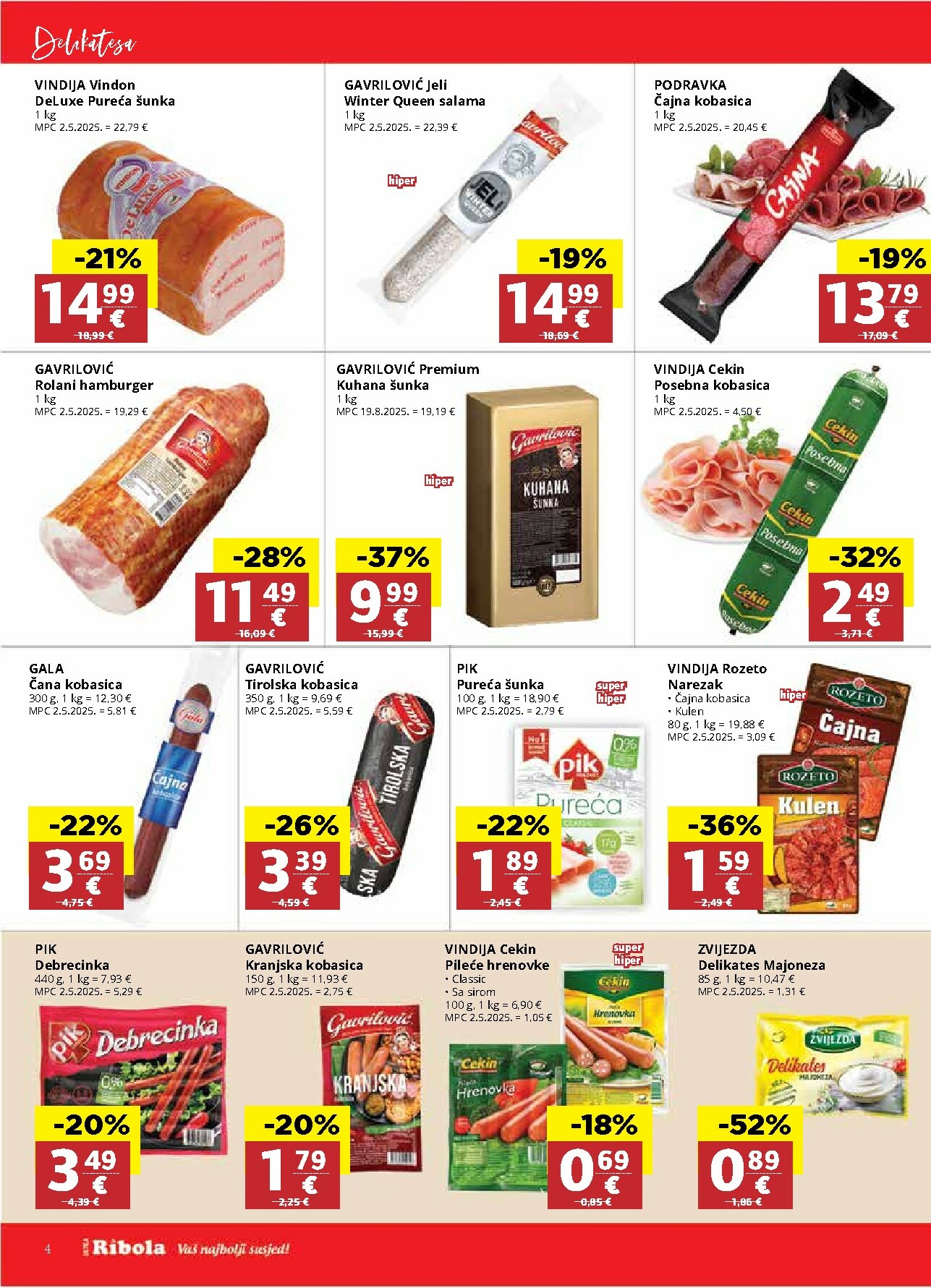 ribola - Prelistajte katalog Ribola, vrijedi od 14.01. do 20.01. - page: 4