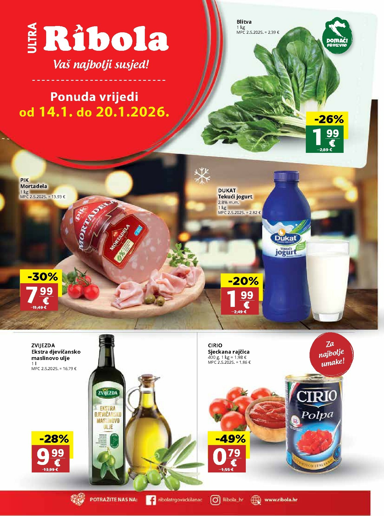 ribola - Prelistajte katalog Ribola, vrijedi od 14.01. do 20.01.