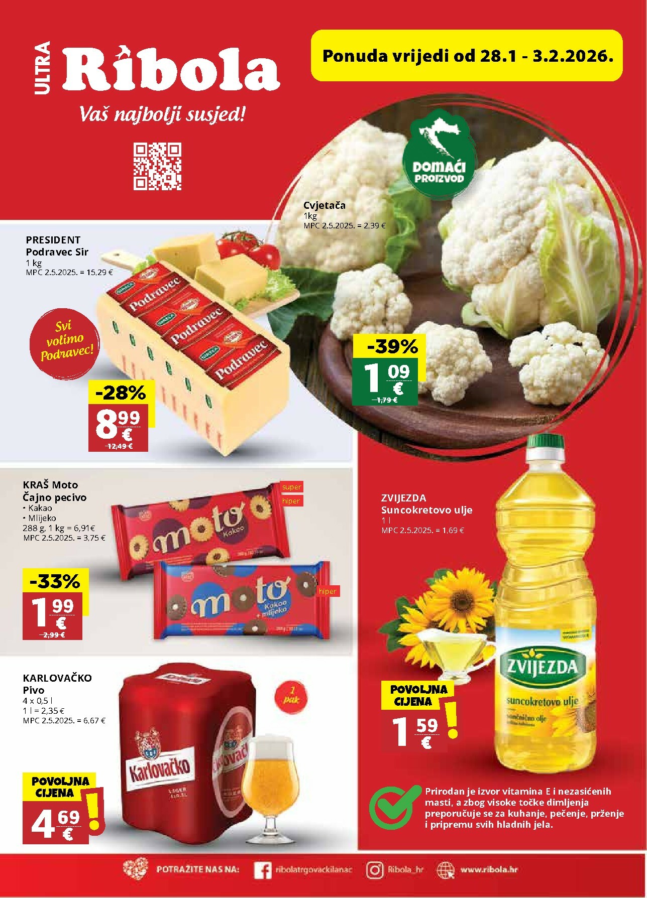 ribola - Prelistajte katalog Ribola, vrijedi od 28.01. do 03.02.