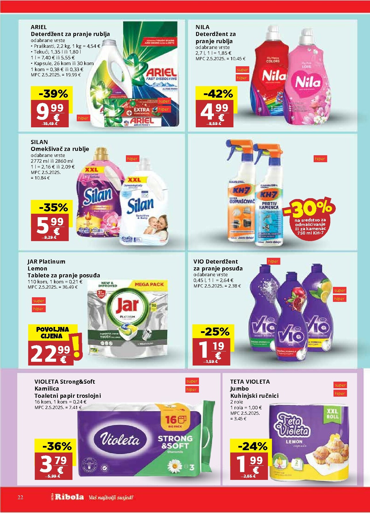 ribola - Prelistajte katalog Ribola, vrijedi od 28.01. do 03.02. - page: 22