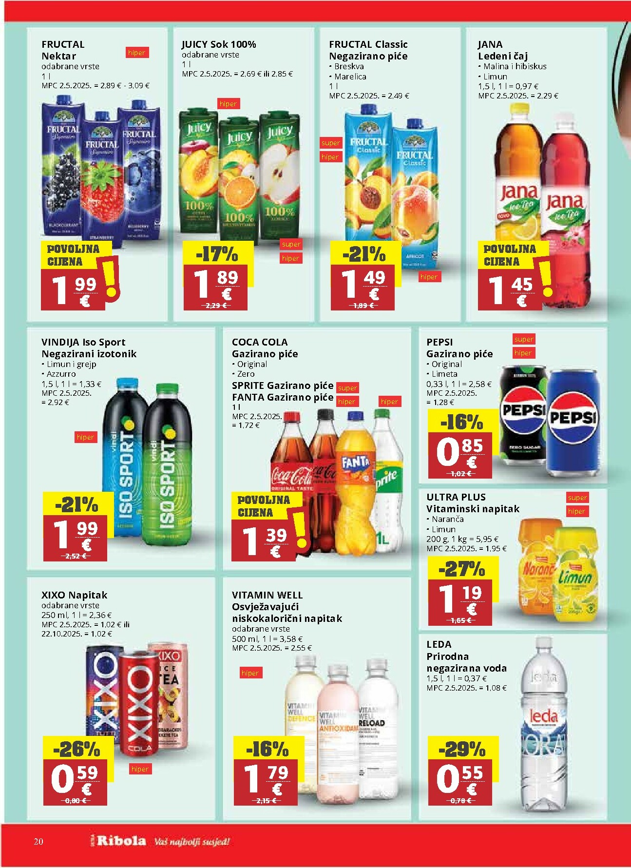 ribola - Prelistajte katalog Ribola, vrijedi od 11.02.2026 do 17.02.2026 - page: 20