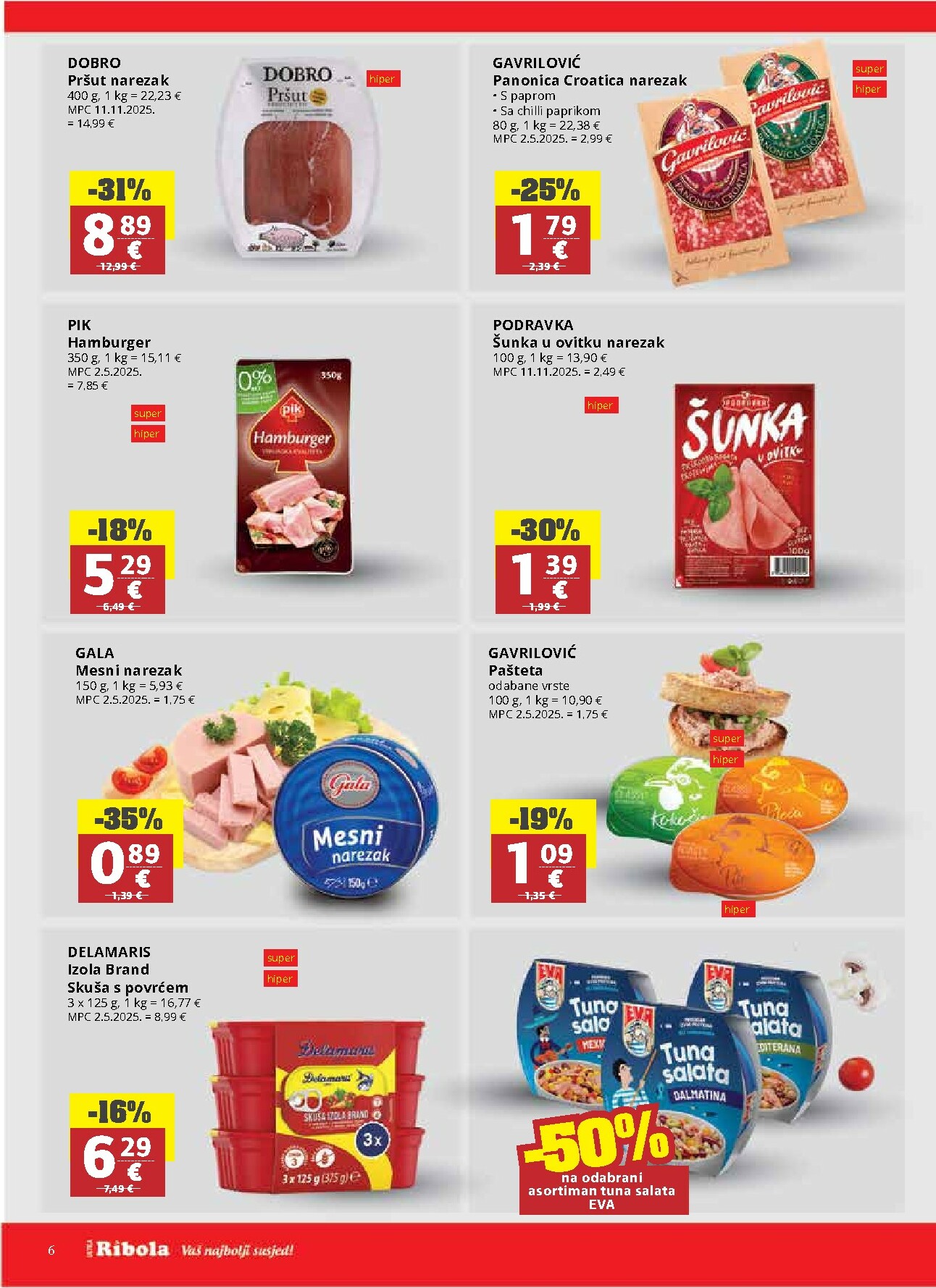 ribola - Prelistajte katalog Ribola, vrijedi od 18.02.2026 do 24.02.2026 - page: 6