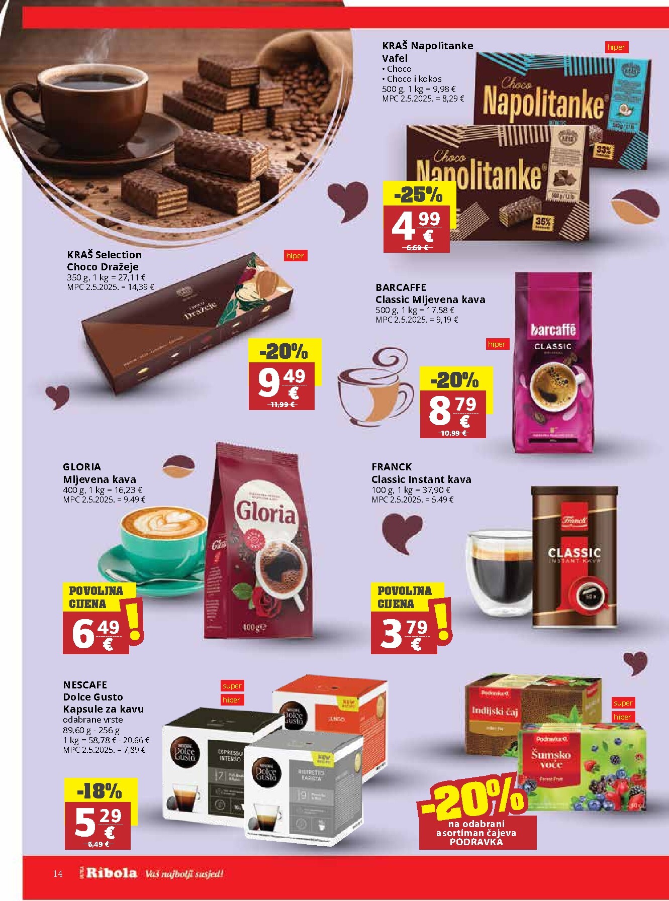 ribola - Prelistajte katalog Ribola, vrijedi od 25.02.2026 do 03.03.2026 - page: 14