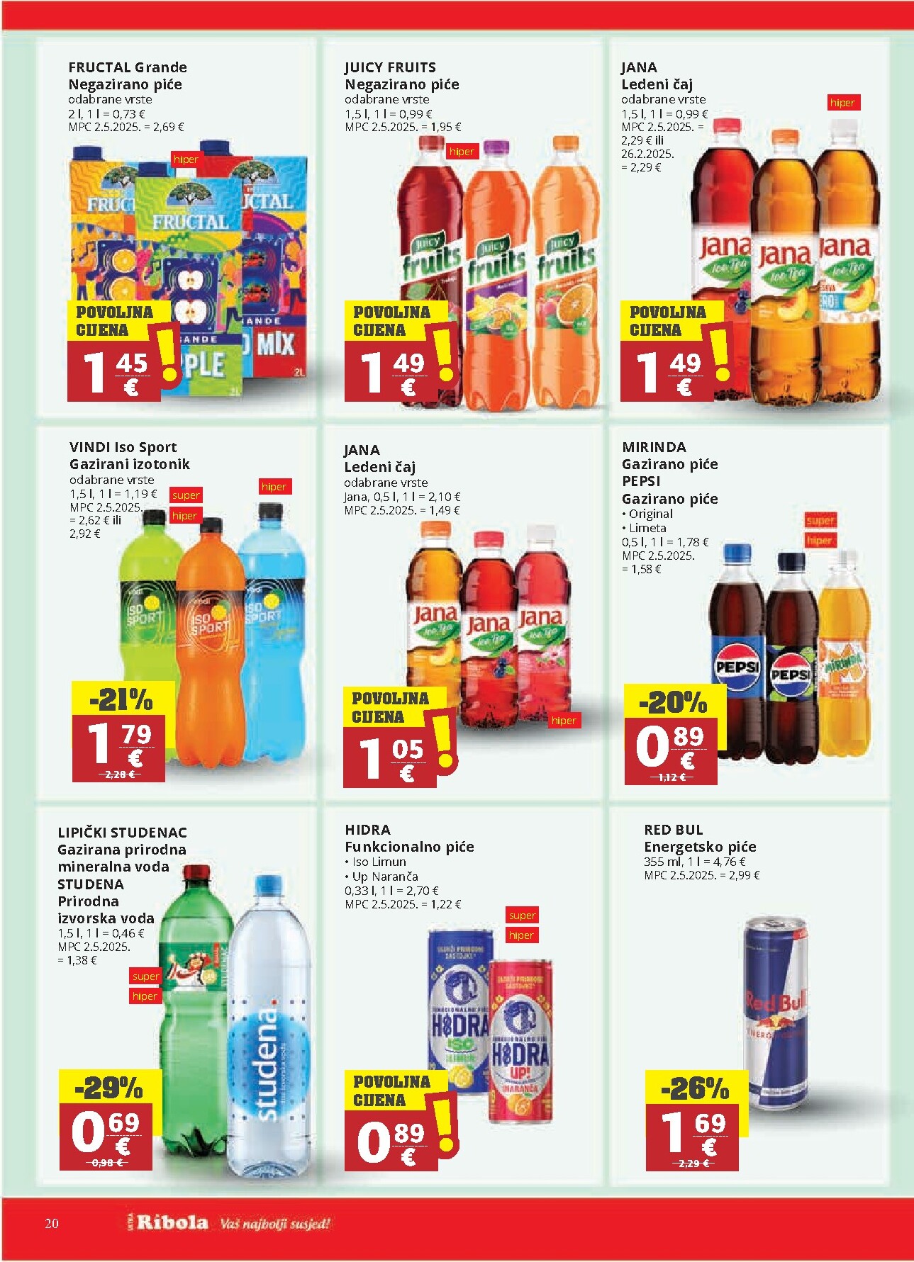 ribola - Prelistajte katalog Ribola, vrijedi od 04.03.2026 do 10.03.2026 - page: 20