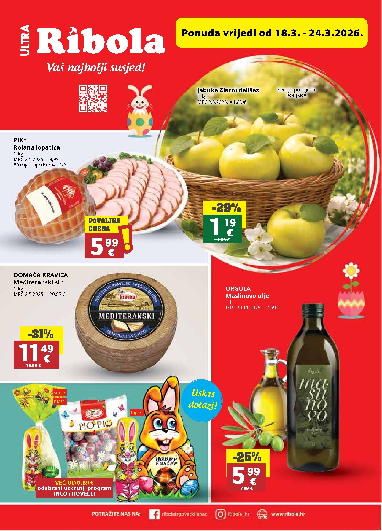 ribola - Prelistajte katalog Ribola, vrijedi od 18.03.2026 do 24.03.2026 - page: 1