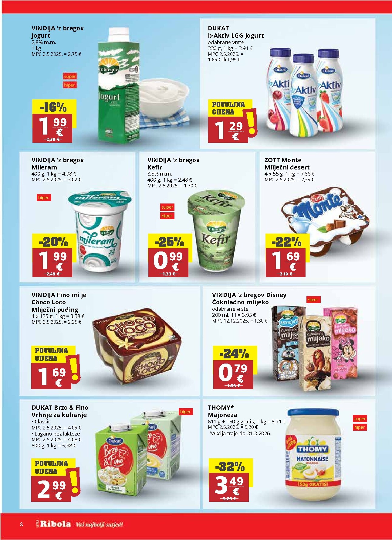 ribola - Prelistajte katalog Ribola, vrijedi od 18.03.2026 do 24.03.2026 - page: 8
