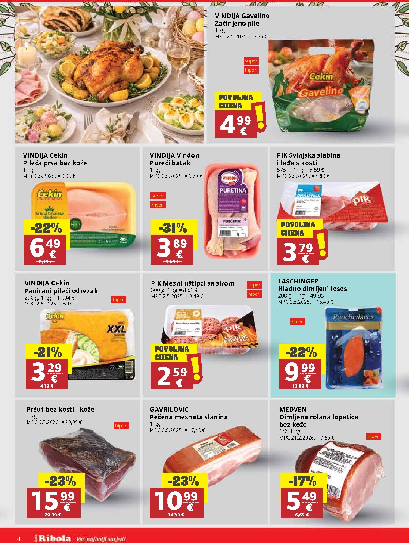 ribola - Prelistajte katalog Ribola, vrijedi od 25.03.2026 do 07.04.2026 - page: 4