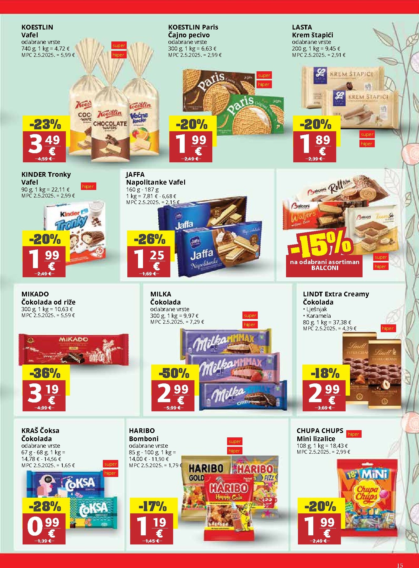 ribola - Prelistajte katalog Ribola, vrijedi od 25.03.2026 do 07.04.2026 - page: 15