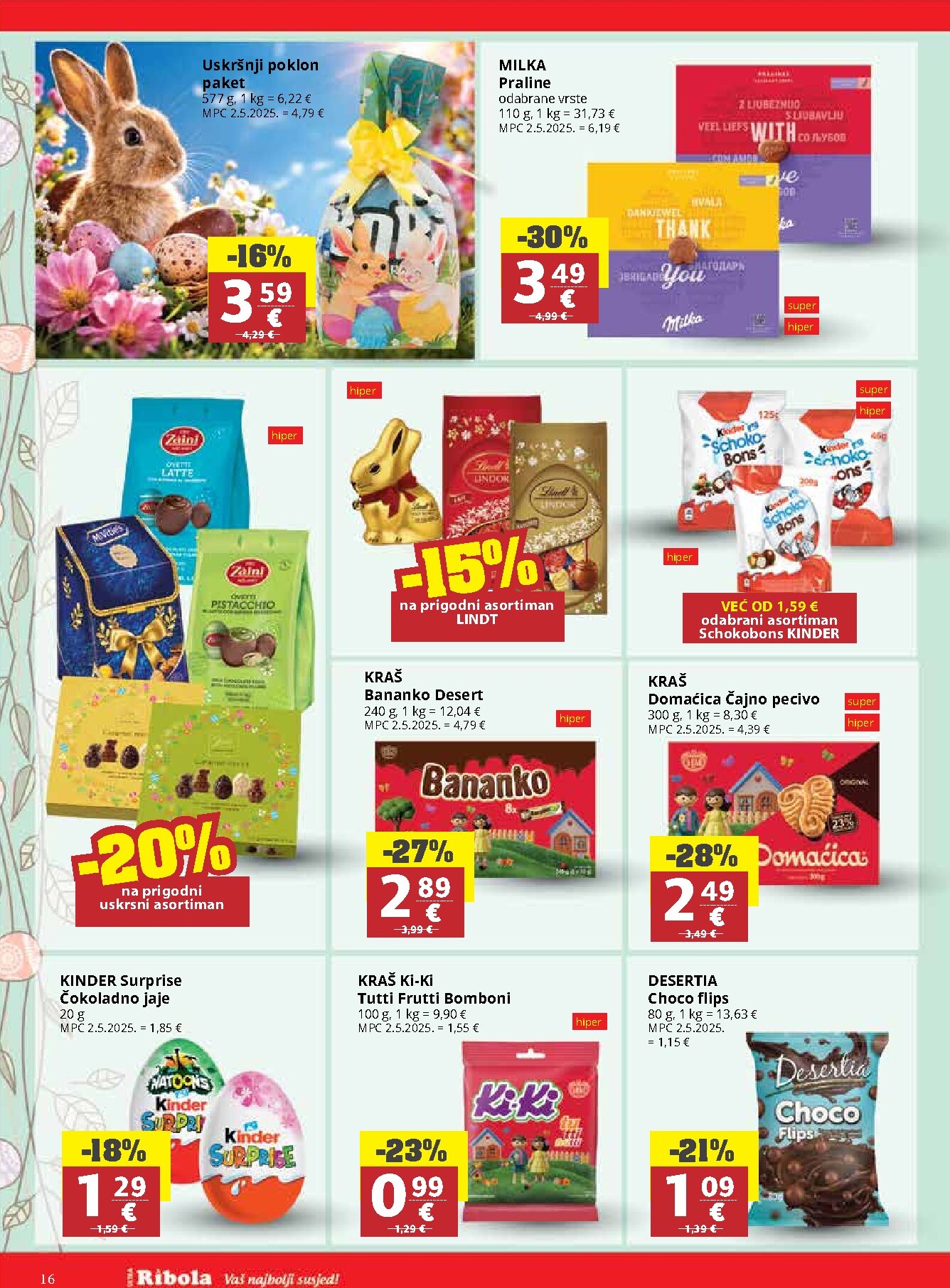 ribola - Prelistajte katalog Ribola, vrijedi od 25.03.2026 do 07.04.2026 - page: 16