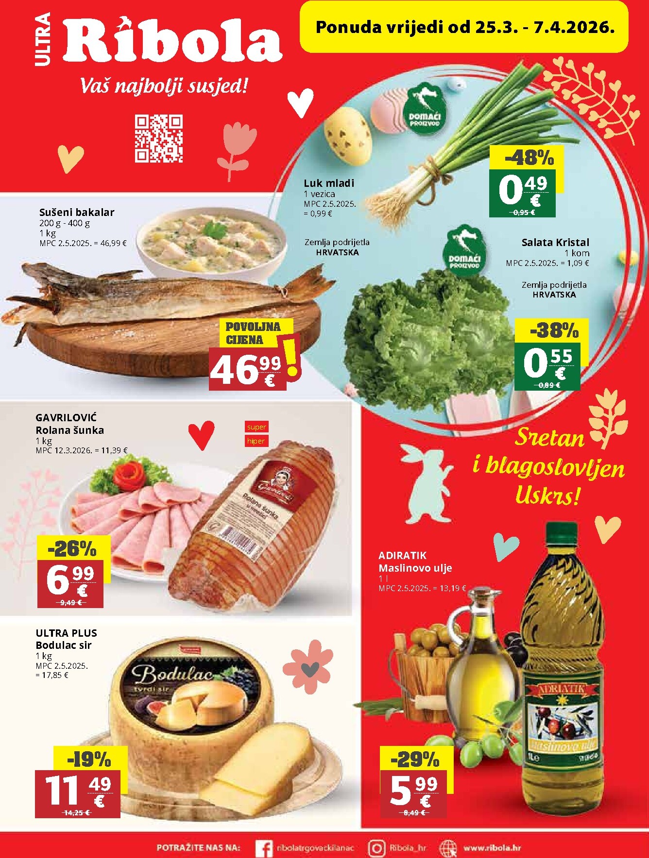 ribola - Prelistajte katalog Ribola, vrijedi od 25.03.2026 do 07.04.2026 - page: 1