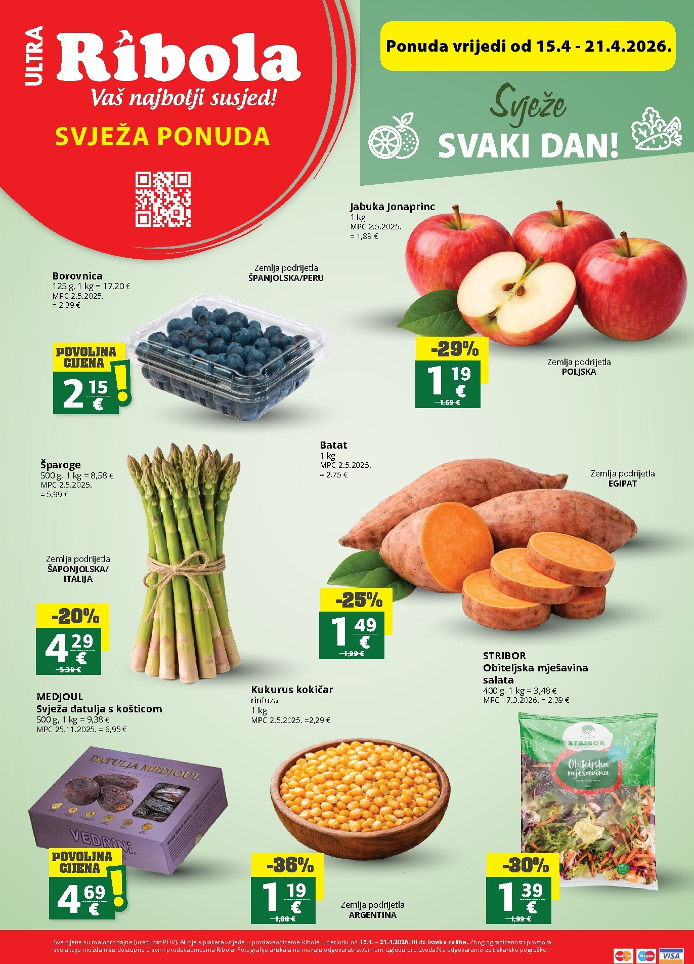 ribola - Aktualni Ribola - Super ponuda katalog vrijedi od srijede 15.04.2026 do utorka 21.04.2026