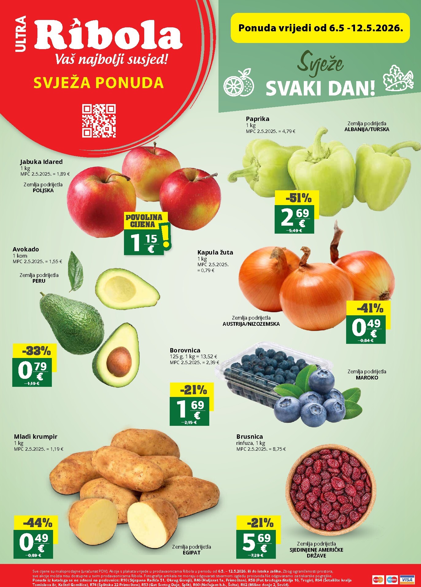 ribola - Aktualni Ribola - Super ponuda katalog vrijedi od srijede 06.05.2026 do utorka 12.05.2026