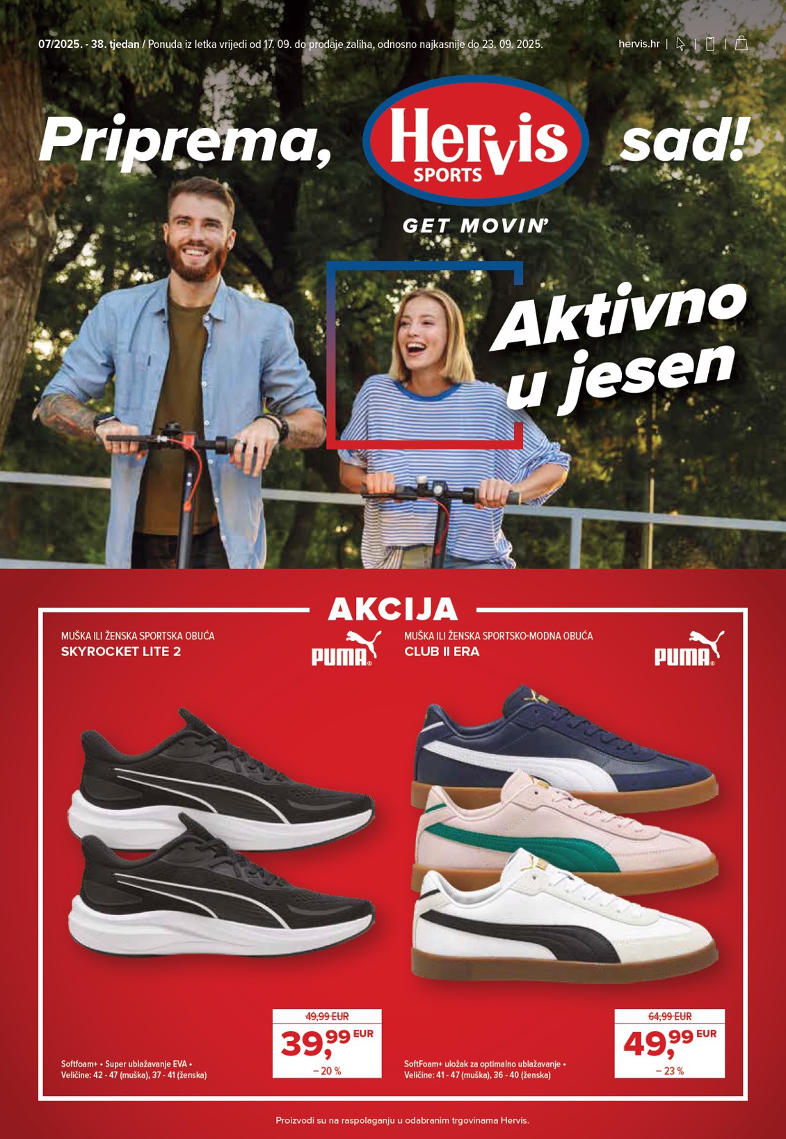 hervis - Prelistajte katalog Hervis, vrijedi od 17.09. do 23.09.