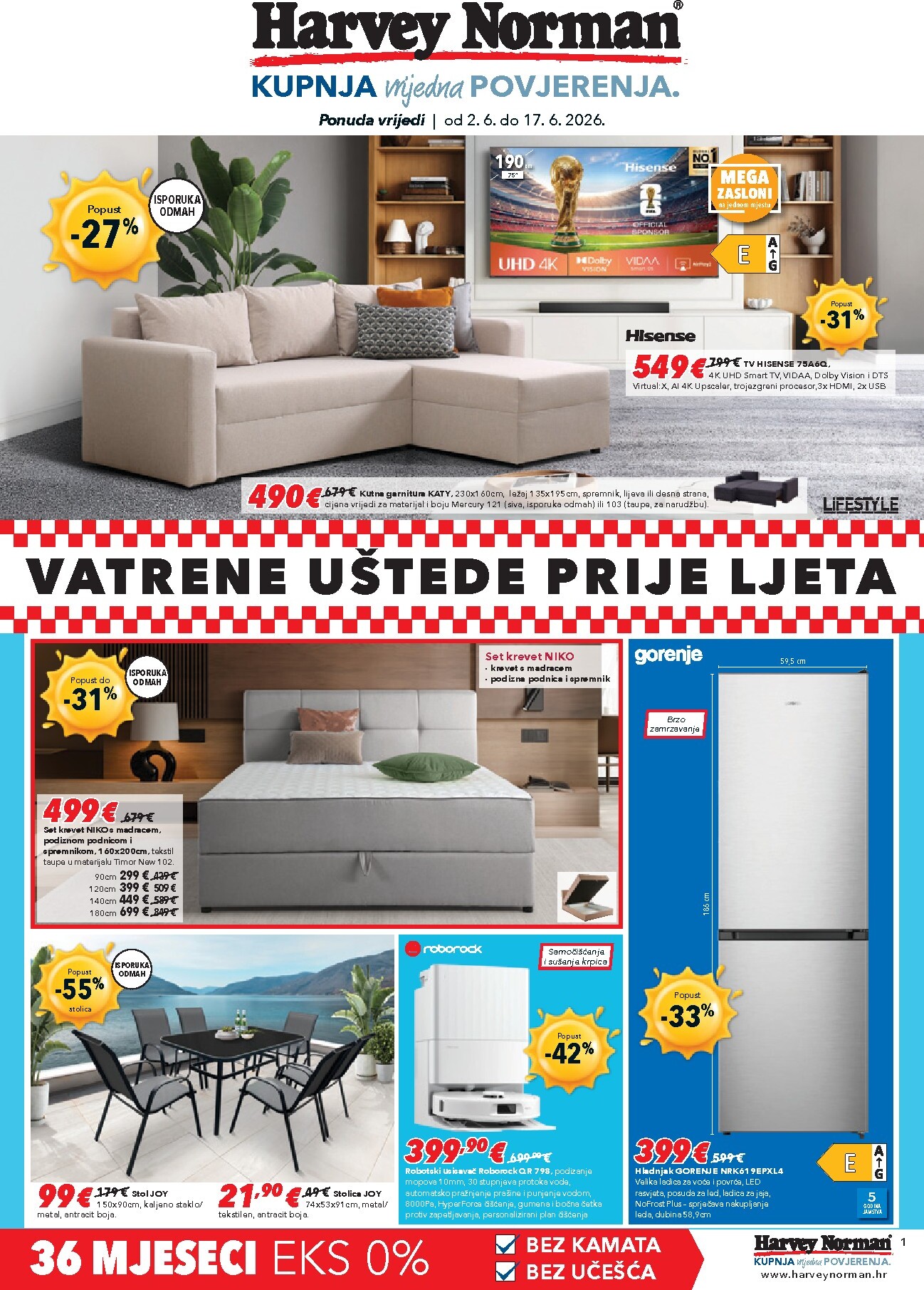 harvey-norman - Aktualni katalog Harvey Norman od utorka, 02.06.2026 do srijede, 17.06.2026