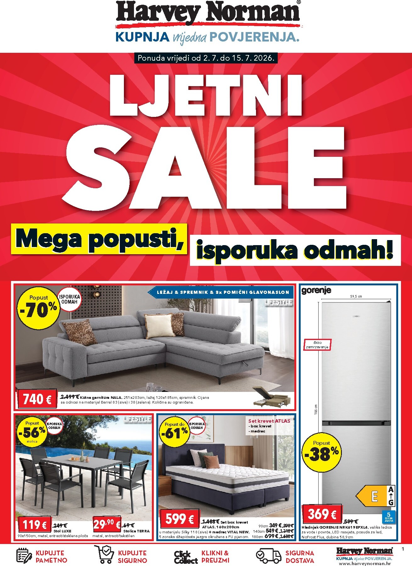 harvey-norman - Aktualni katalog Harvey Norman od četvrtka, 02.07.2026 do srijede, 15.07.2026