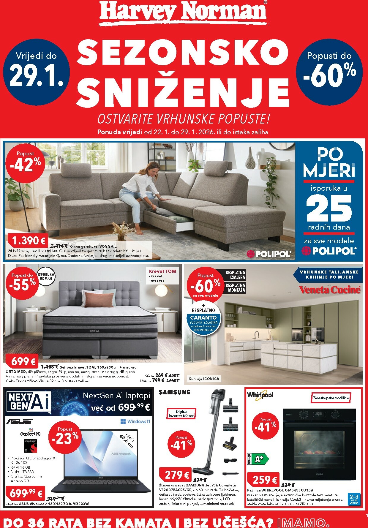 harvey-norman - Prelistajte katalog Harvey Norman, vrijedi od 22.01. do 29.01.