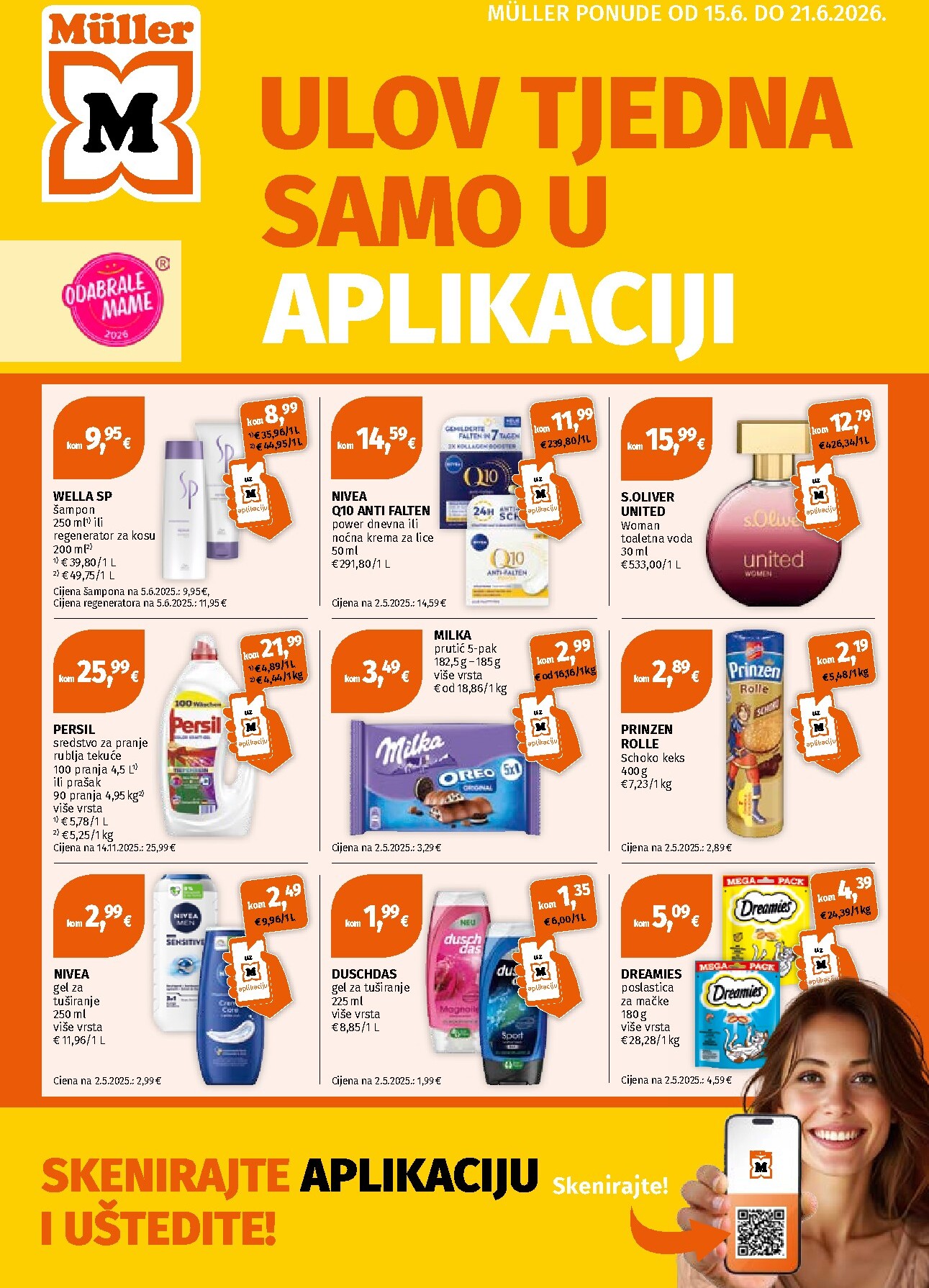 muller - Novi Müller katalog od ponedjeljka, 15.06.2026 do nedjelje, 21.06.2026 - page: 1