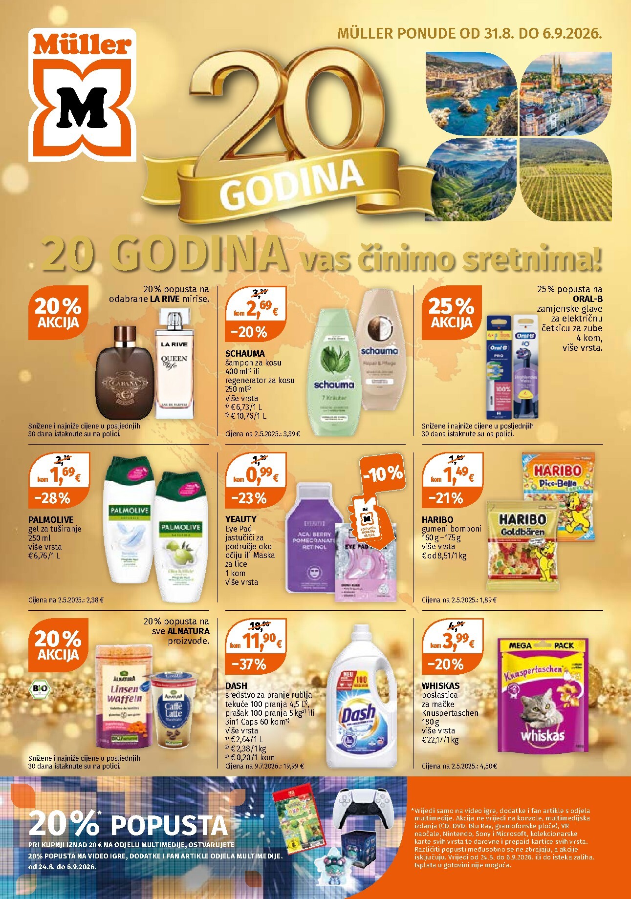 muller - Novi Müller katalog od ponedjeljka, 31.08.2026 do nedjelje, 06.09.2026