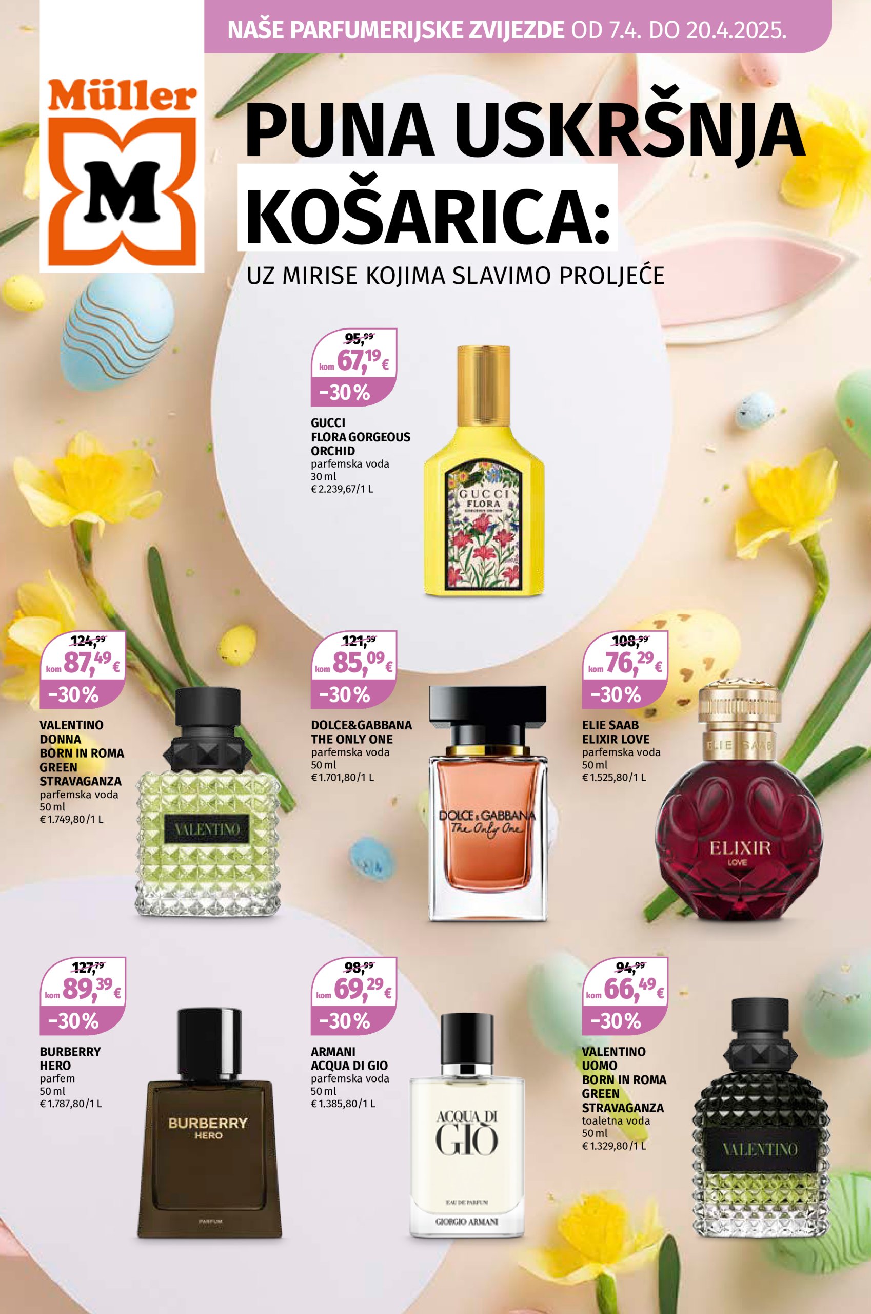 muller - Müller - Parfumerijske zvijezde katalog vrijedi od 07.04. do 20.04.