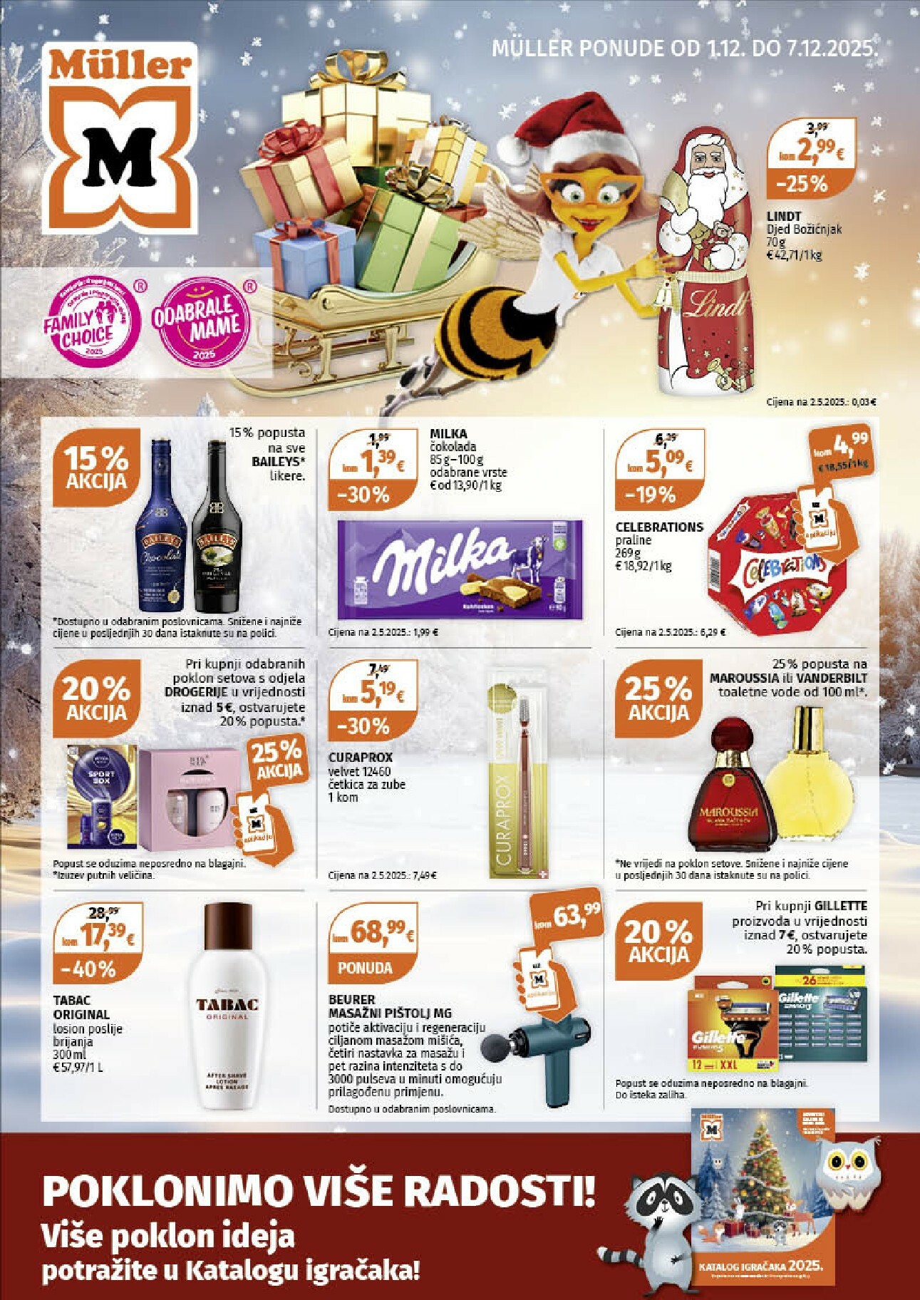 muller - Prelistajte katalog Müller - Štediti je zabavno, vrijedi od 01.12. do 07.12.