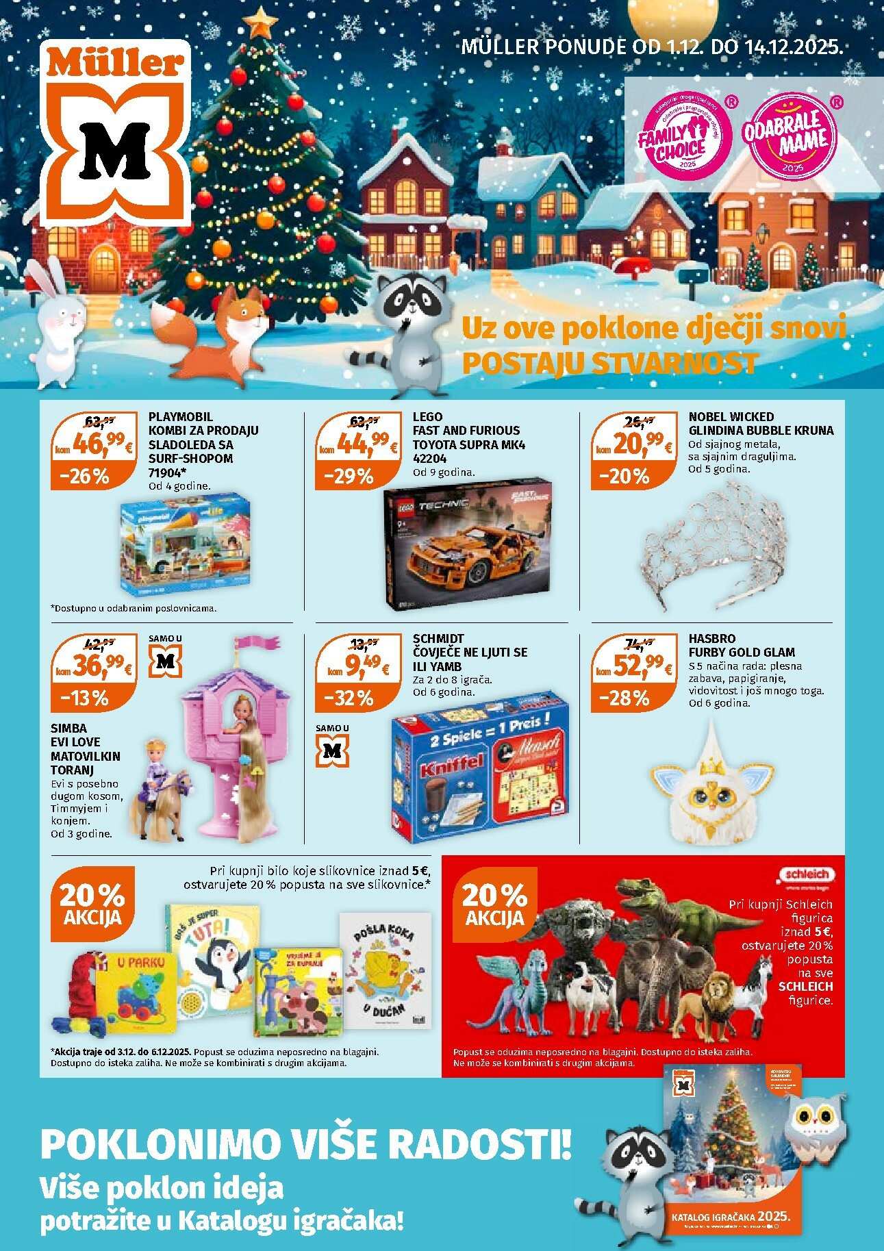 muller - Prelistajte katalog Müller - Ponuda igračaka, vrijedi od 01.12. do 14.12.