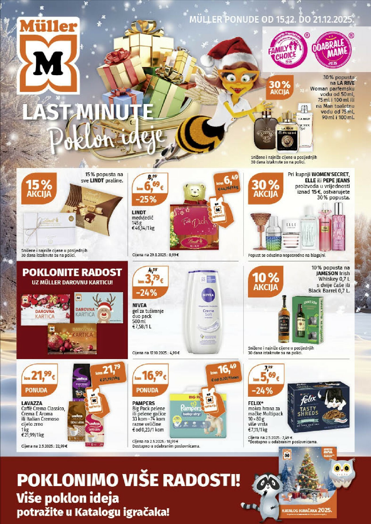 muller - Prelistajte katalog Müller - Štediti je zabavno, vrijedi od 15.12. do 21.12.