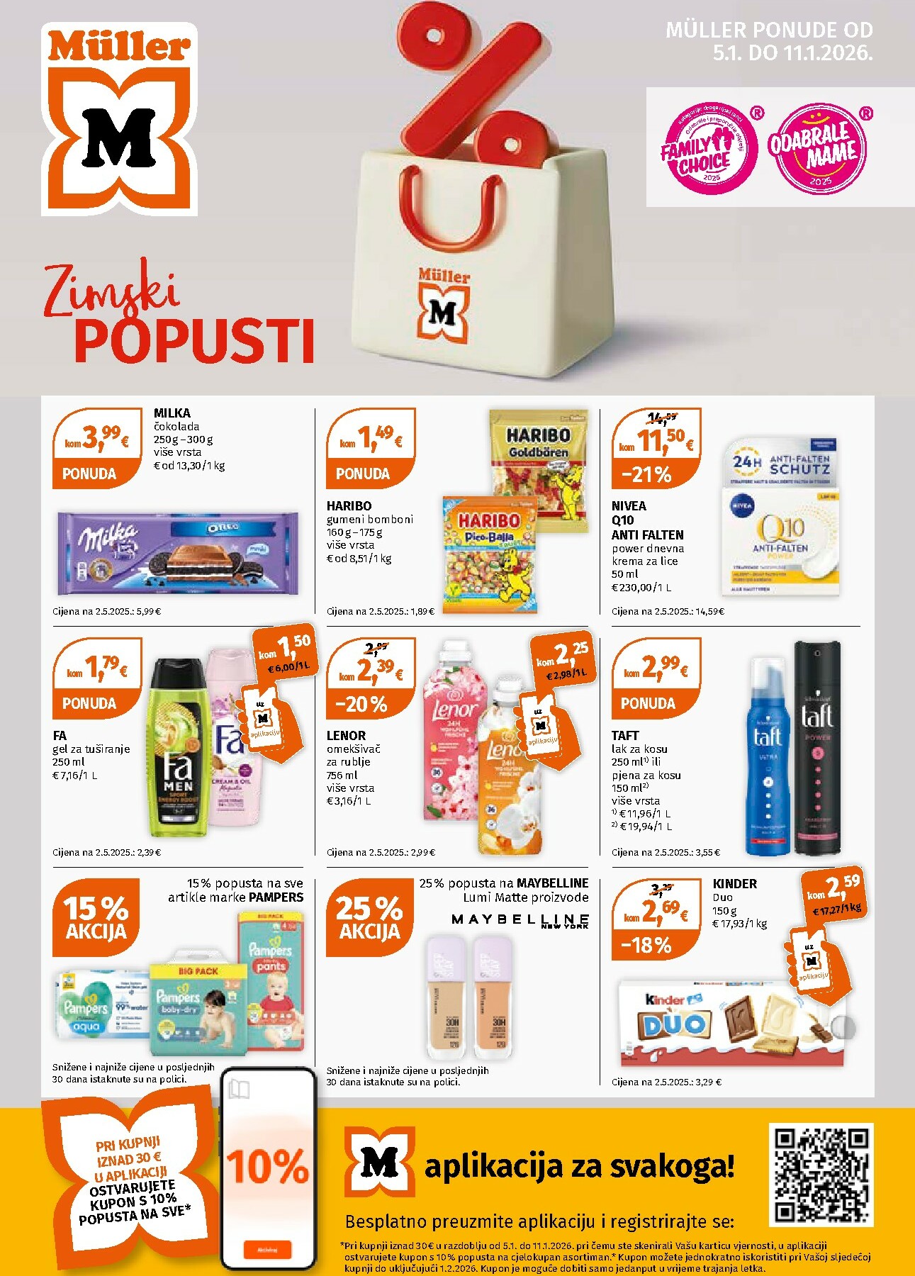 muller - Prelistajte katalog Müller, vrijedi od 05.01. do 11.01.