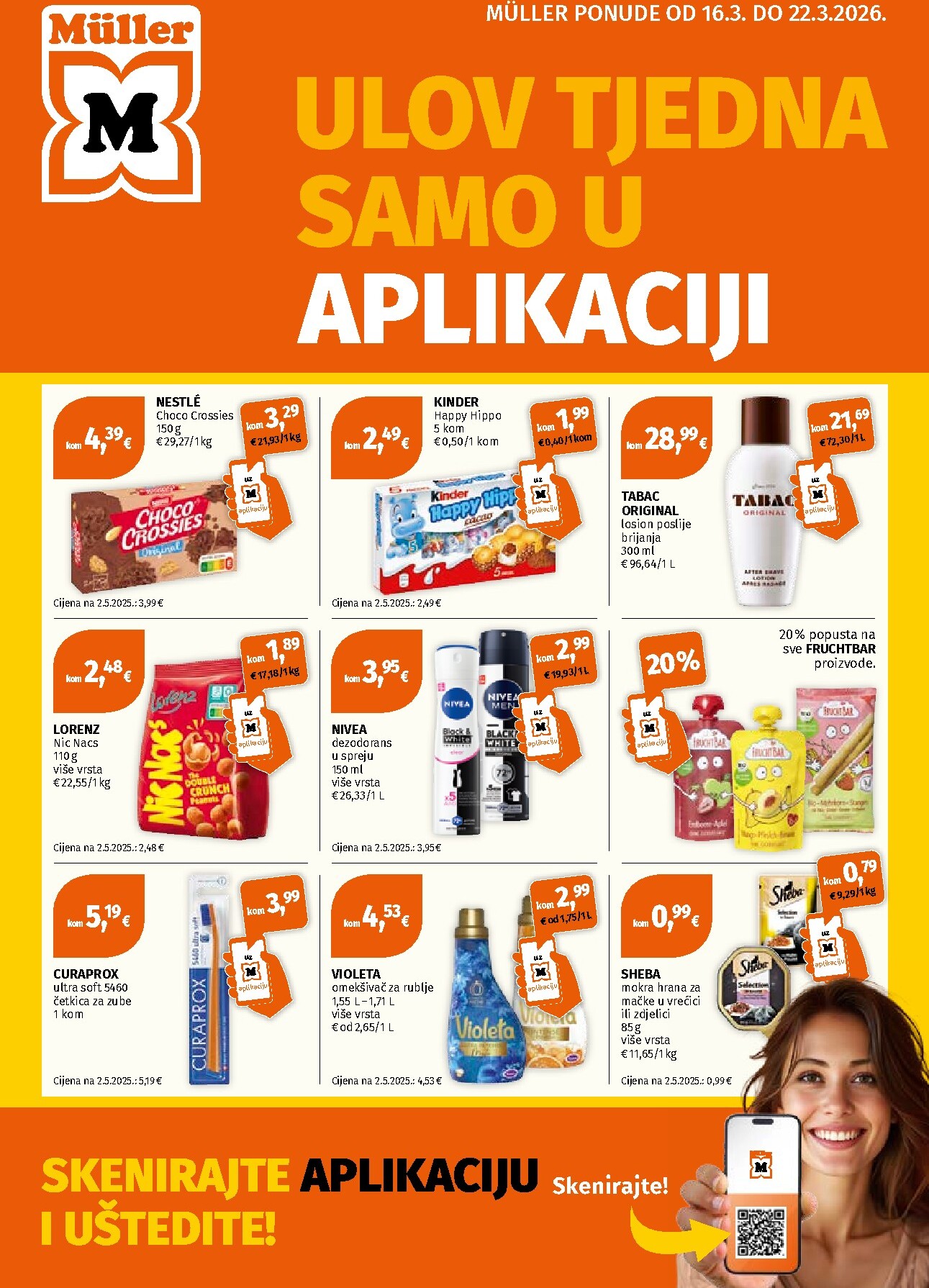 muller - Prelistajte katalog Müller, vrijedi od 16.03.2026 do 22.03.2026