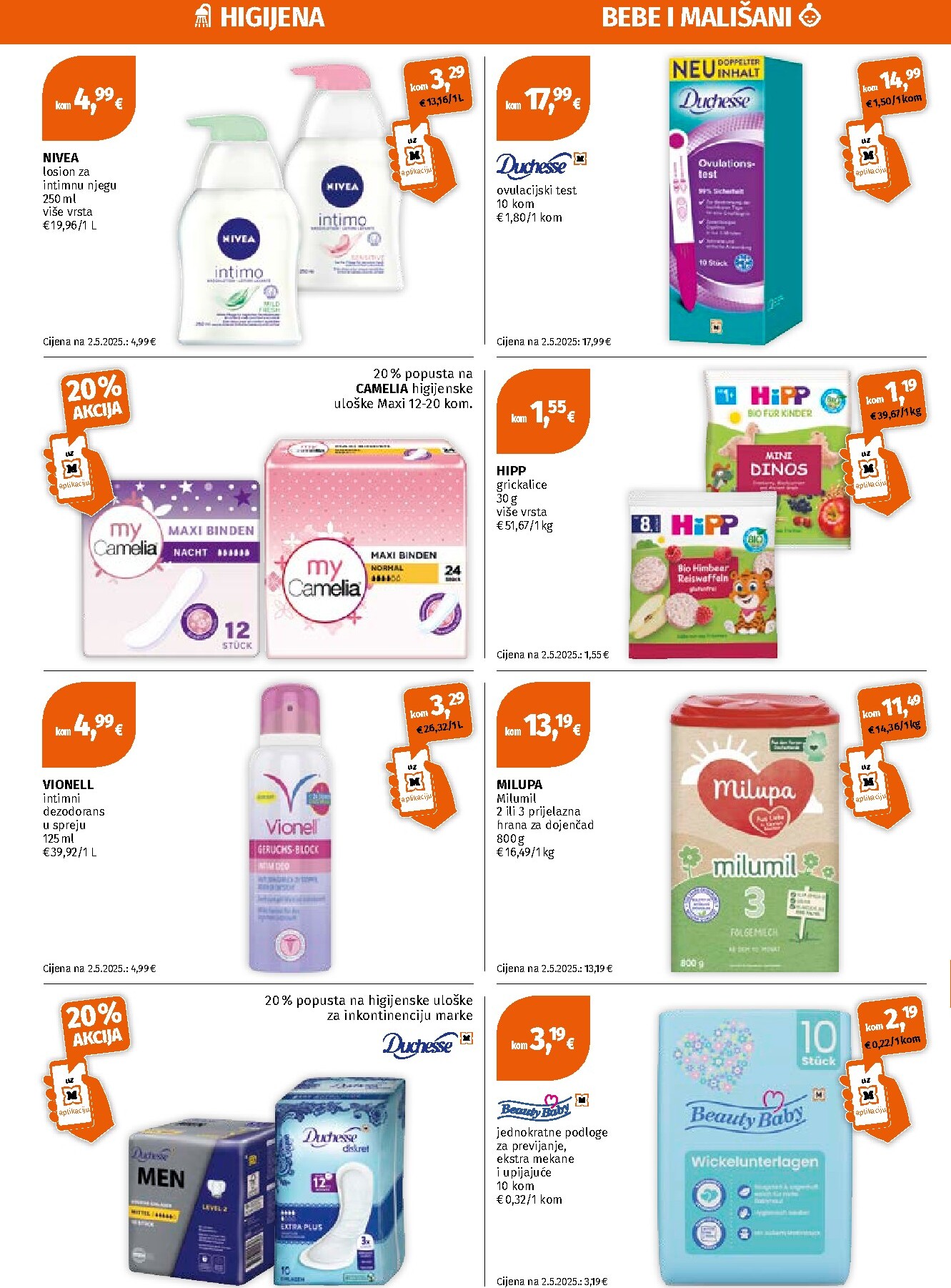 muller - Müller - Ponuda u aplikaciji letak za sljedeći tjedan od ponedjeljka 20.04.2026 do nedjelje 26.04.2026 - page: 6