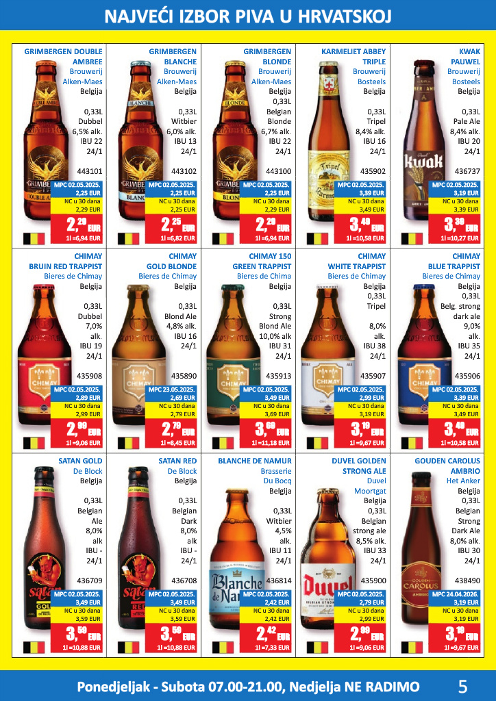 vrutak - Aktualni katalog Vrutak - Pivski katalog od ponedjeljka, 01.06.2026 do utorka, 30.06.2026 - page: 5