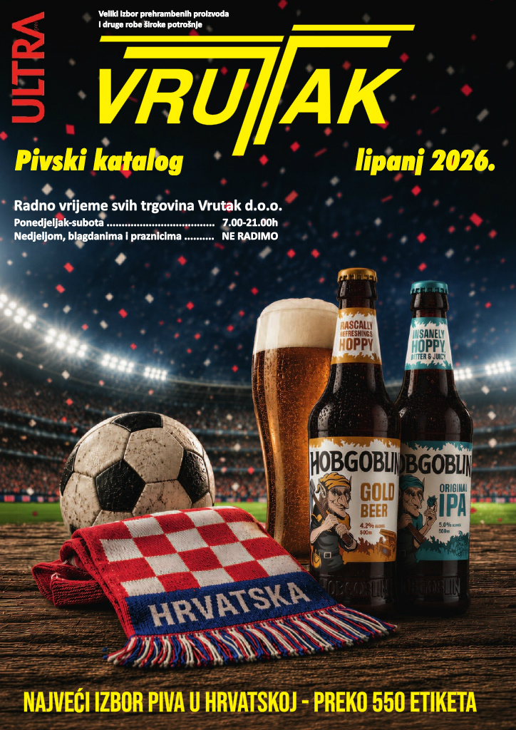 vrutak - Aktualni katalog Vrutak - Pivski katalog od ponedjeljka, 01.06.2026 do utorka, 30.06.2026